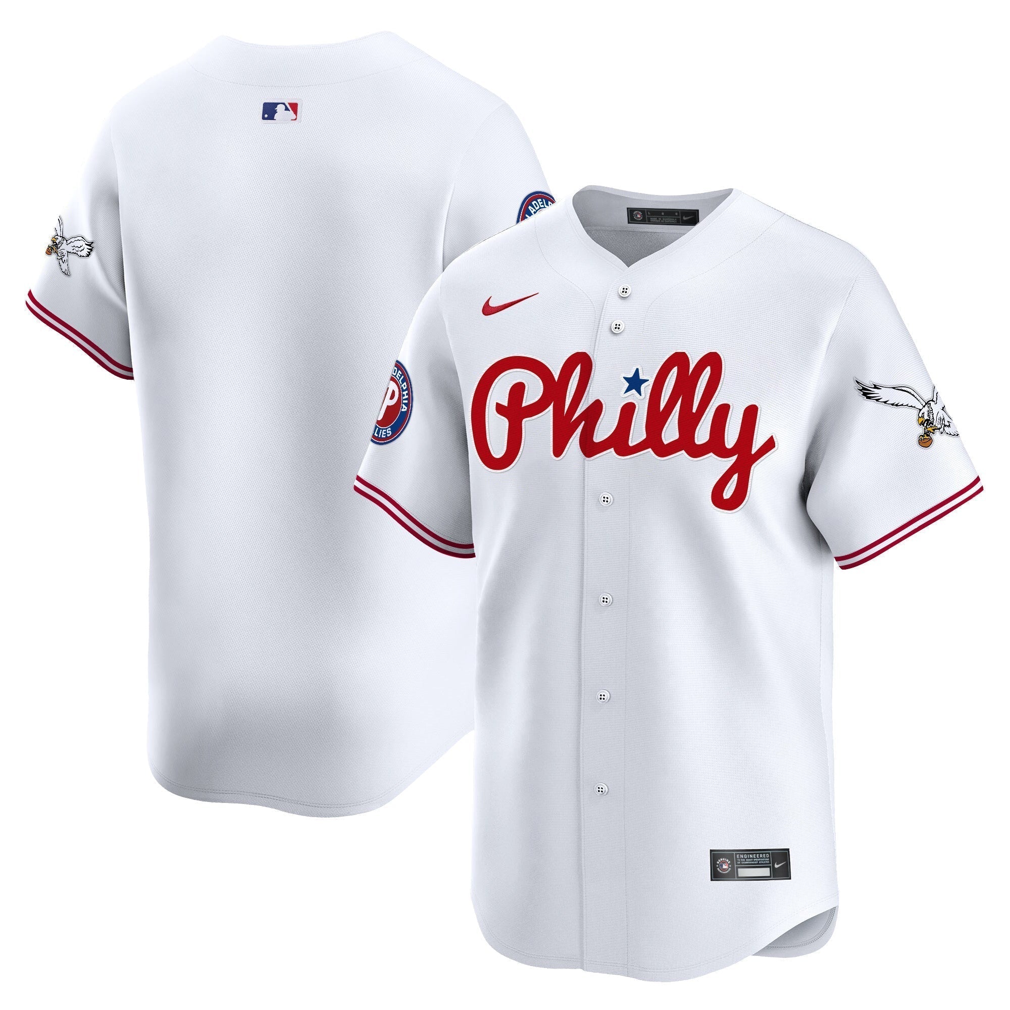 Phillies & Eagles Vapor Premier Limited Jersey - All Stitched