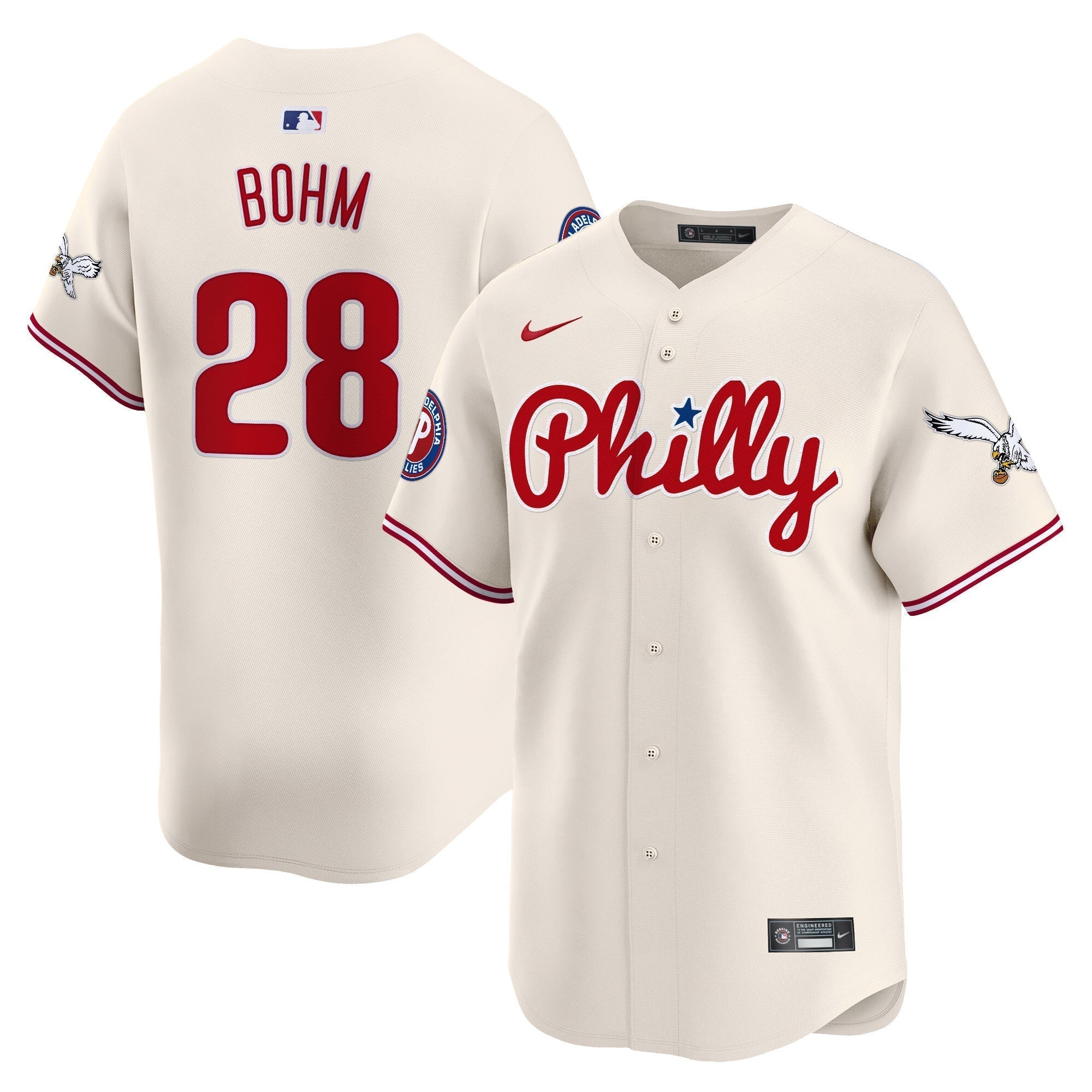Phillies & Eagles Vapor Premier Limited Jersey - All Stitched