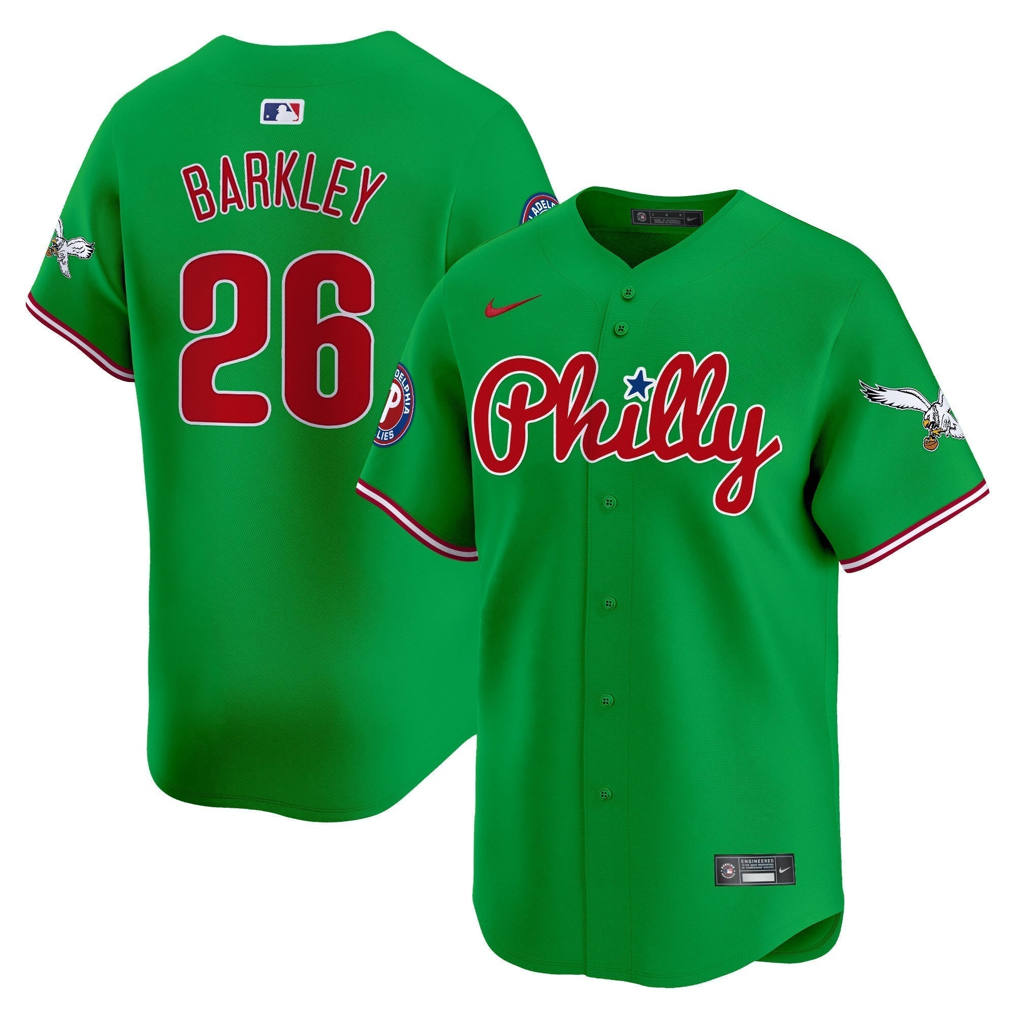 Phillies & Eagles Vapor Premier Limited Jersey - All Stitched