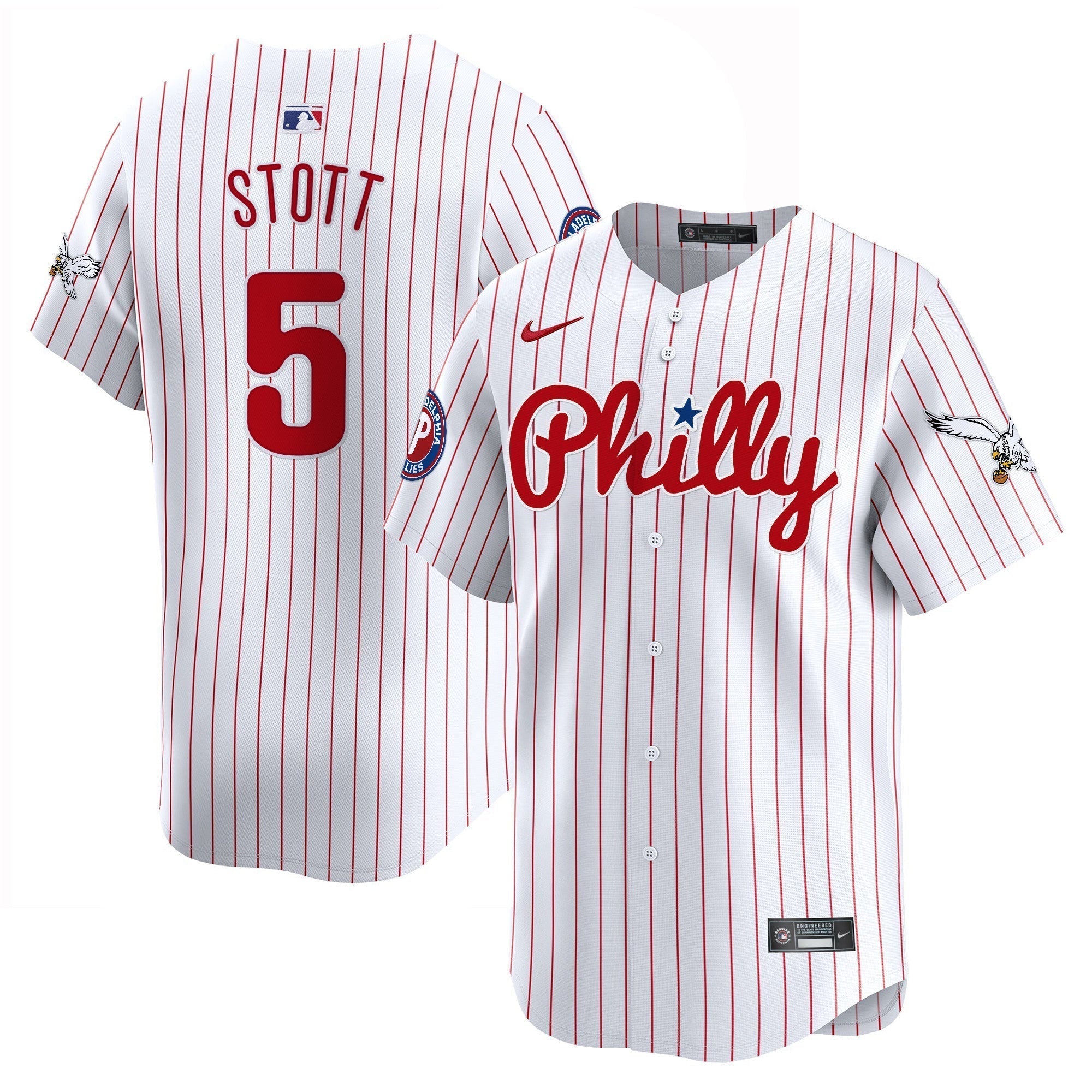 Phillies & Eagles Vapor Premier Limited Jersey - All Stitched