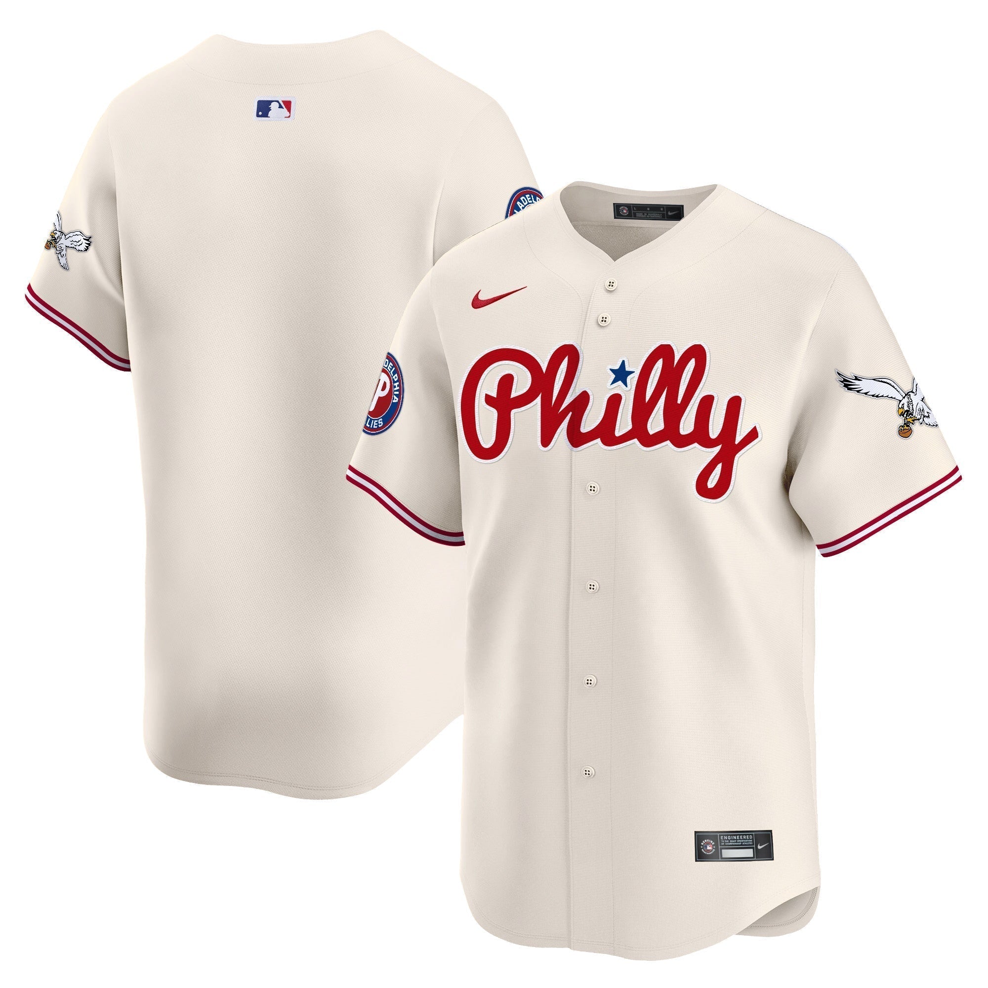 Phillies & Eagles Vapor Premier Limited Jersey - All Stitched