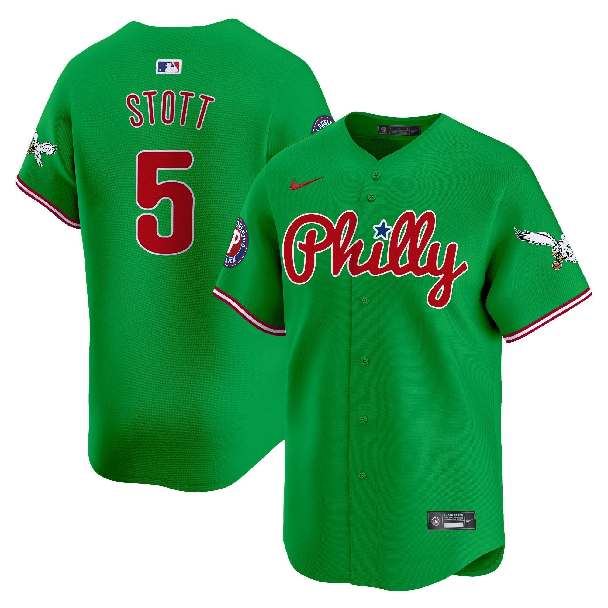 Phillies & Eagles Vapor Premier Limited Jersey - All Stitched