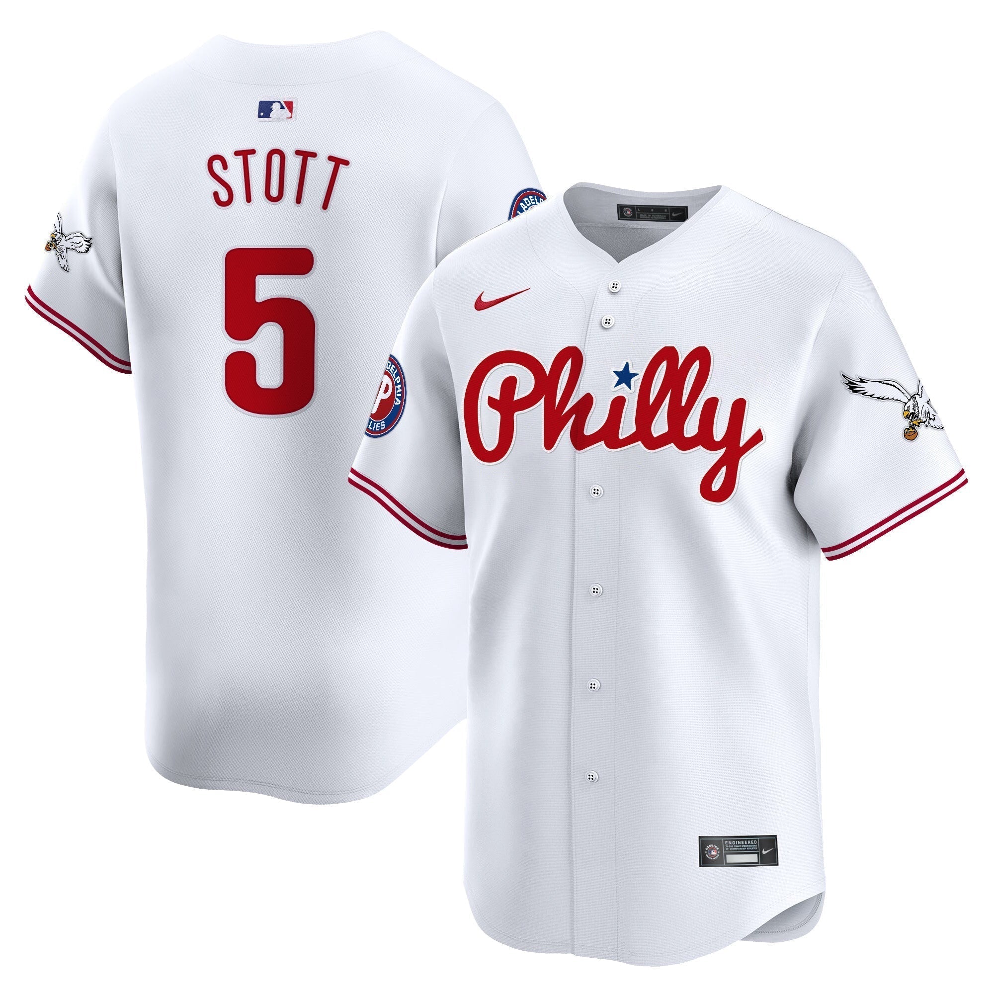 Phillies & Eagles Vapor Premier Limited Jersey - All Stitched