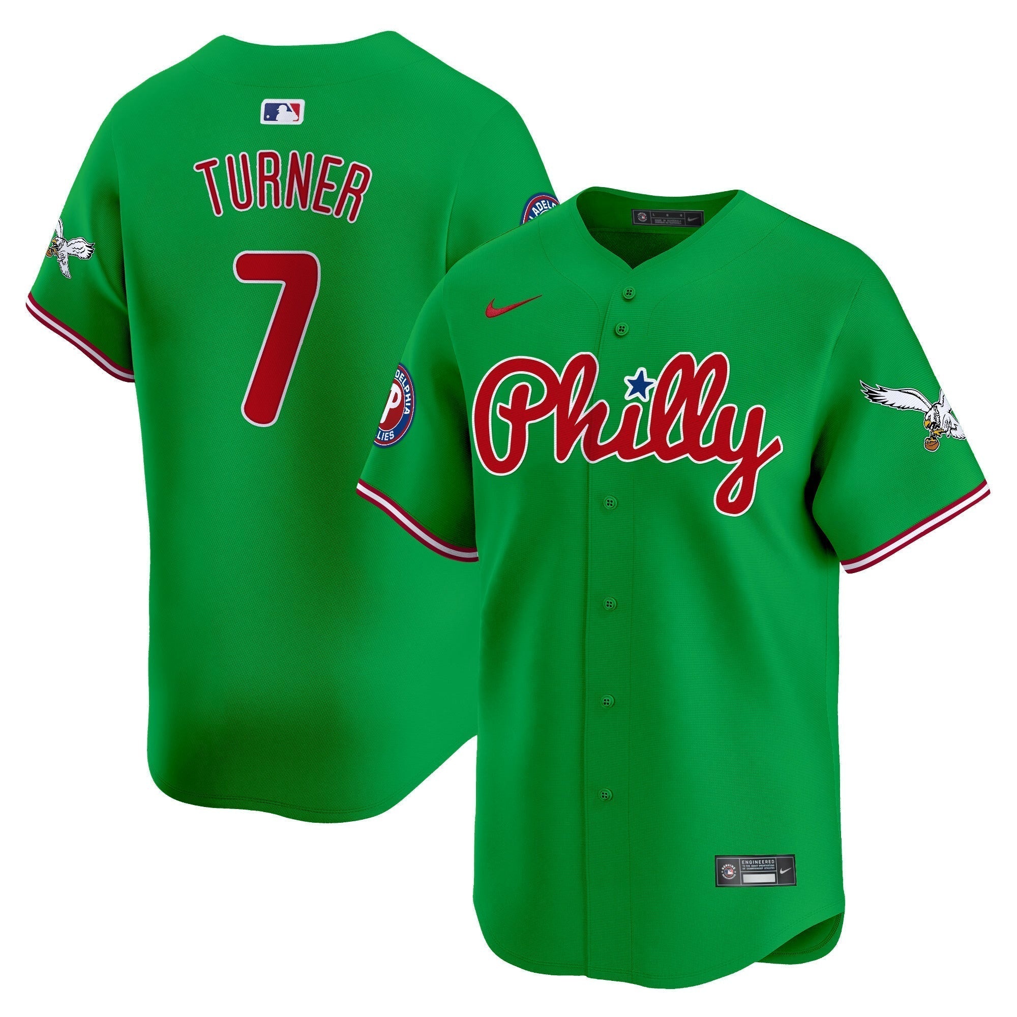 Phillies & Eagles Vapor Premier Limited Jersey - All Stitched