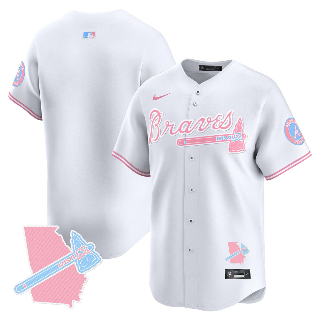 Unisex ATL Bubblegum Pink Vapor Premier Limited Jersey - All Stitched