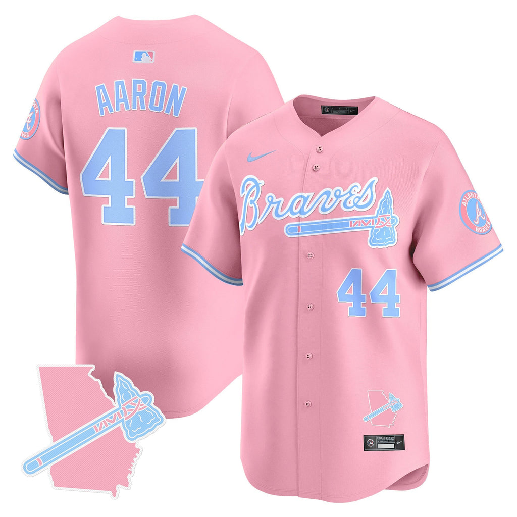 Unisex ATL Bubblegum Pink Vapor Premier Limited Jersey - All Stitched