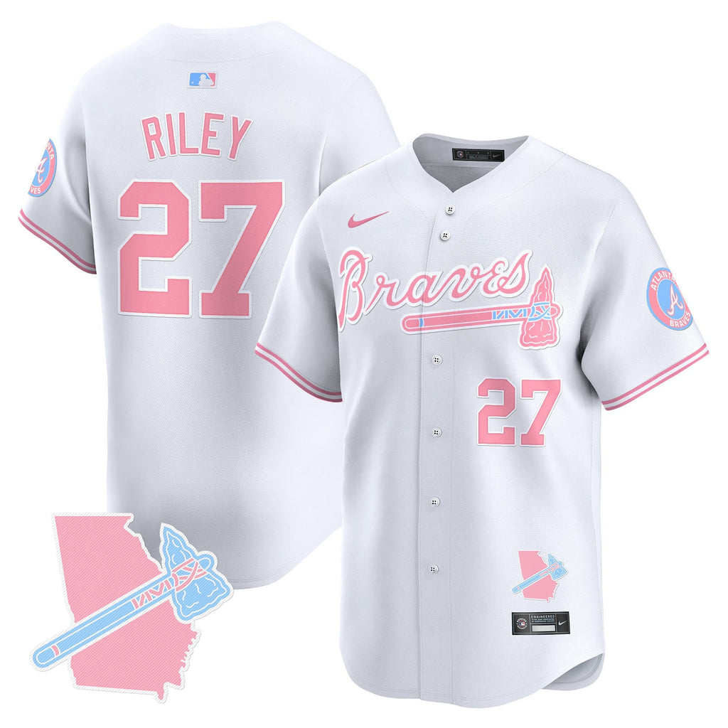 Unisex ATL Bubblegum Pink Vapor Premier Limited Jersey - All Stitched