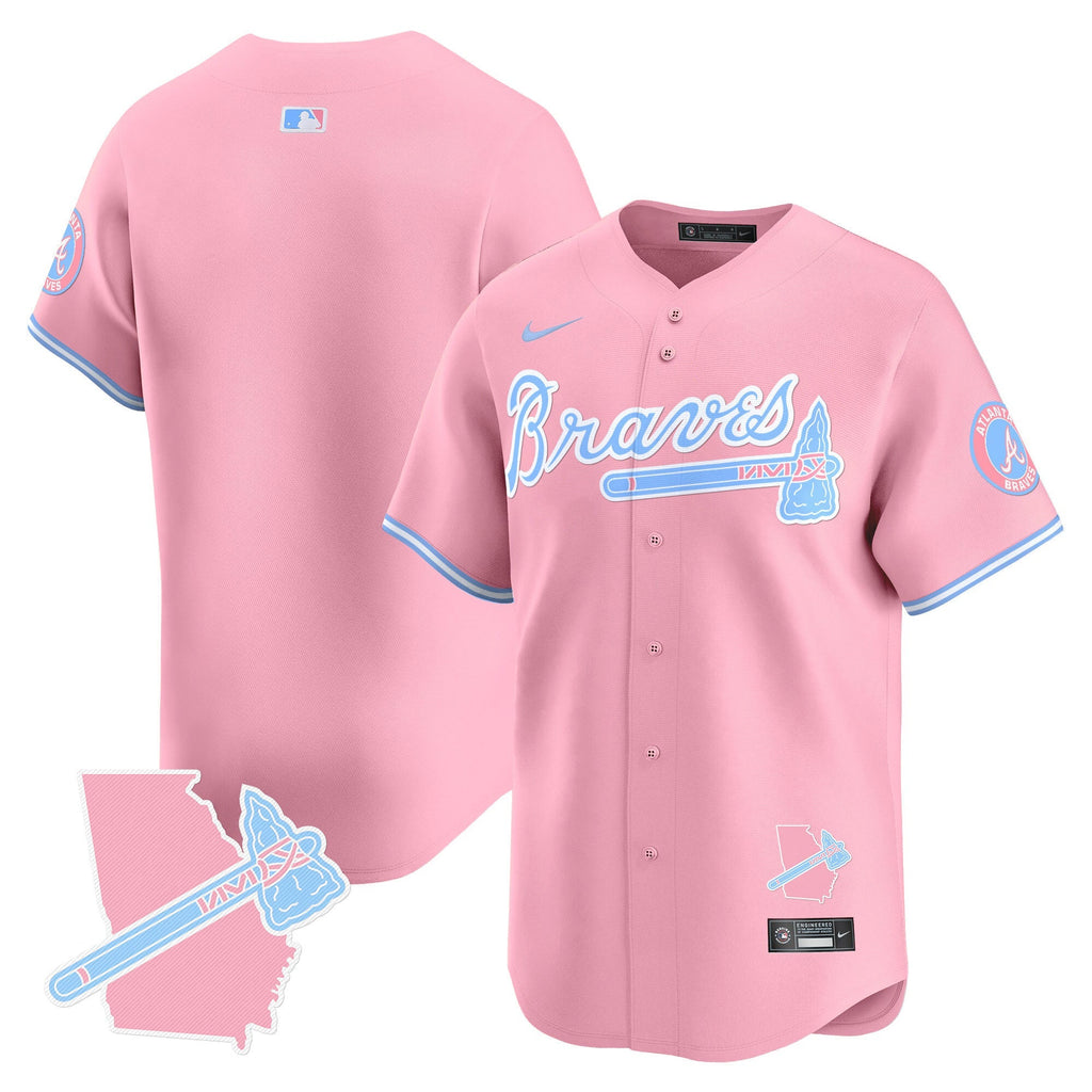 Unisex ATL Bubblegum Pink Vapor Premier Limited Jersey - All Stitched