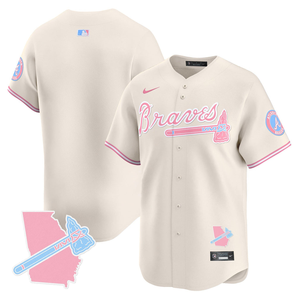 Unisex ATL Bubblegum Pink Vapor Premier Limited Jersey - All Stitched