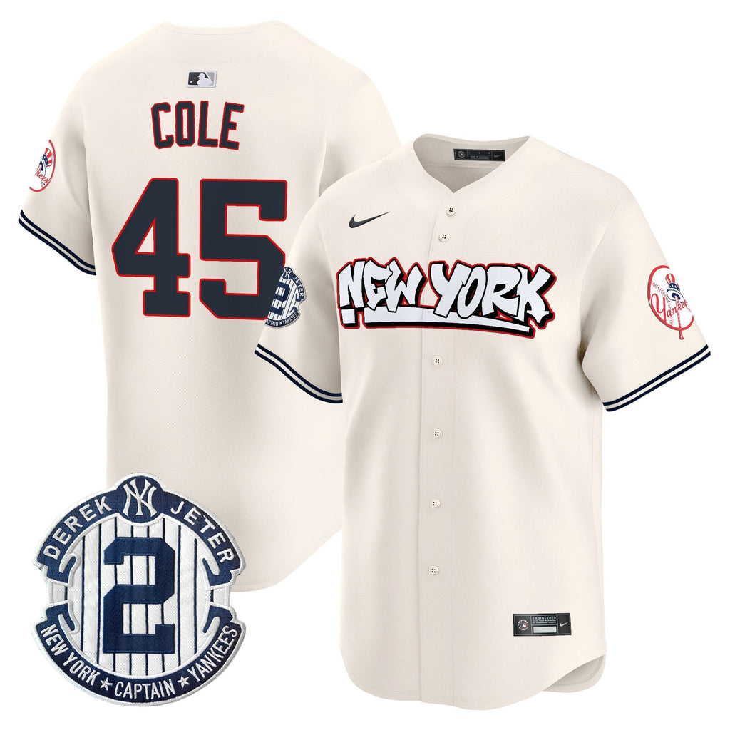 NYY Graffiti Vapor Premier Limited Jersey V2 - All Stitched