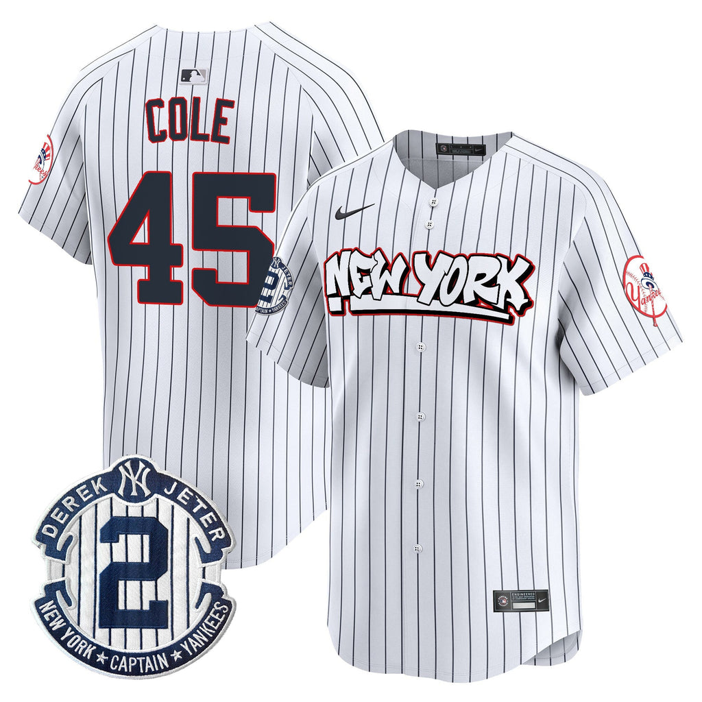 NYY Graffiti Vapor Premier Limited Jersey V2 - All Stitched