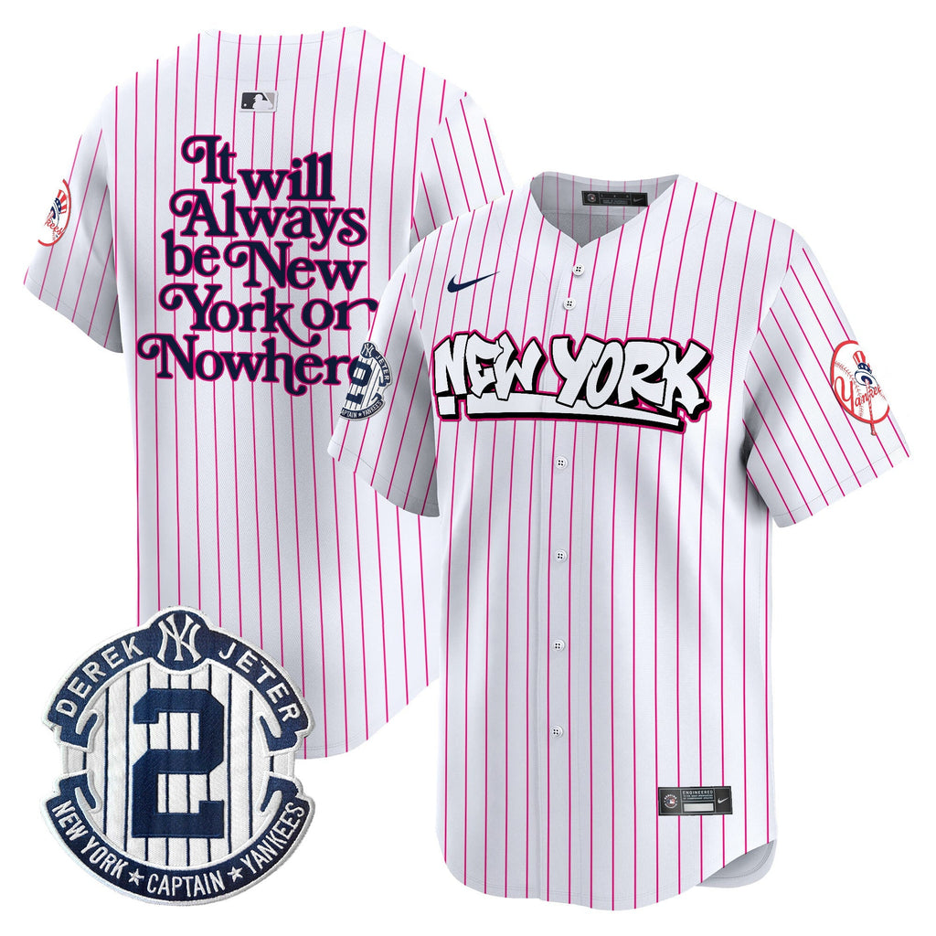 NYY Graffiti Vapor Premier Limited Jersey V2 - All Stitched