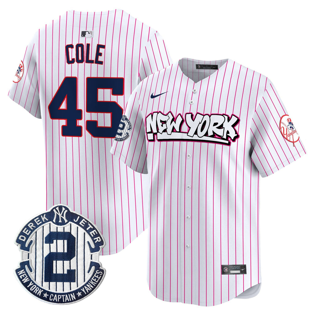 NYY Graffiti Vapor Premier Limited Jersey V2 - All Stitched