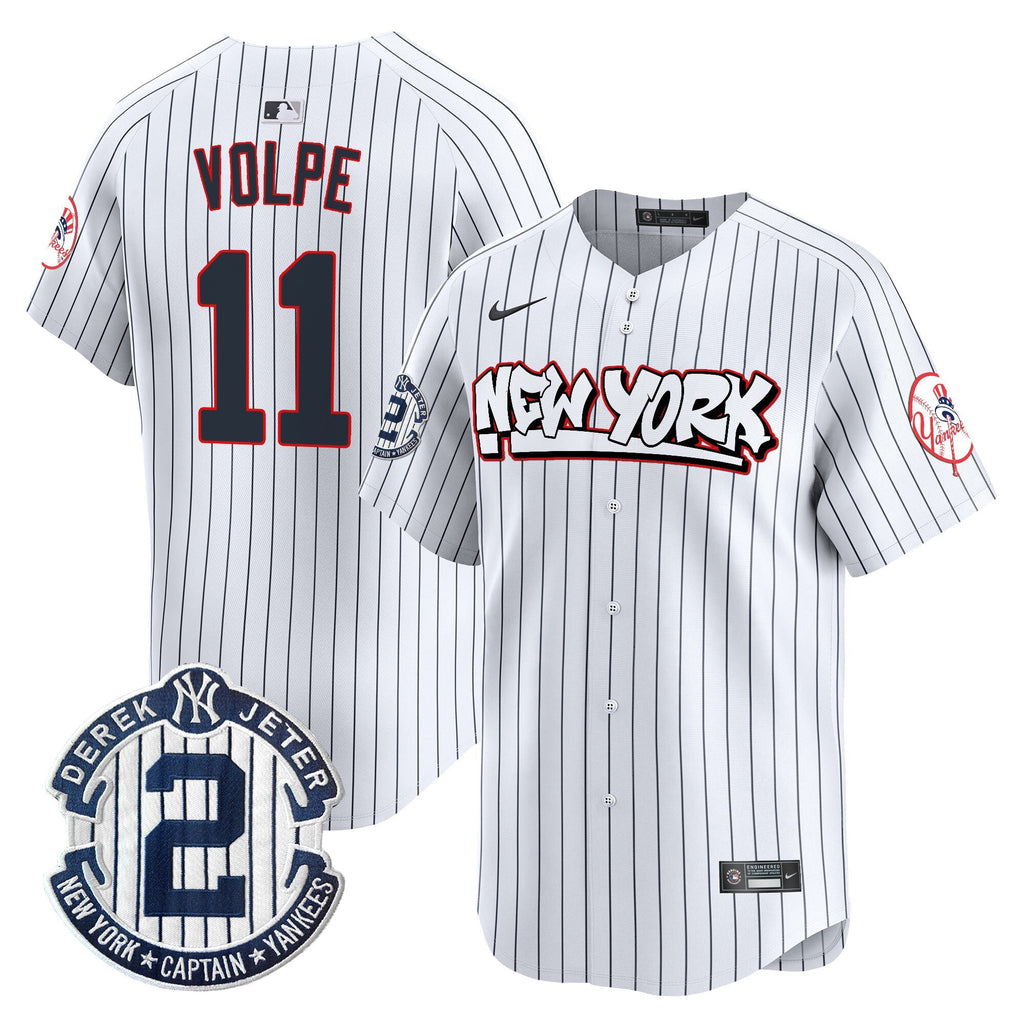 NYY Graffiti Vapor Premier Limited Jersey V2 - All Stitched