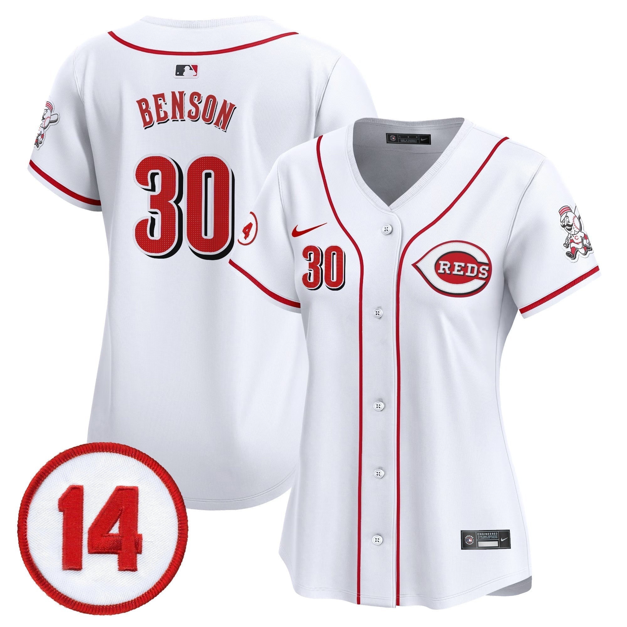 WoCincinnati Reds Pete Rose Patch Vapor Premier Limited Men Jersey - All Stitched