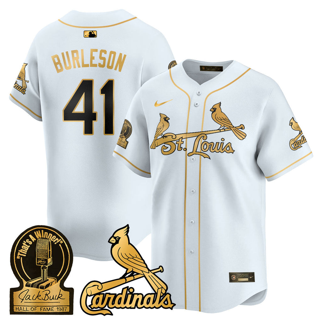 STL Jack Buck Limited Jersey - All Stitched