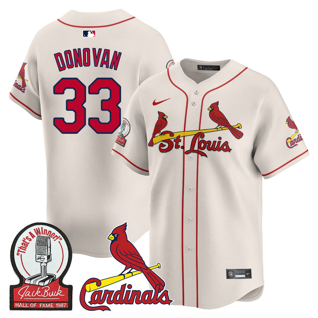 STL Jack Buck Limited Jersey - All Stitched