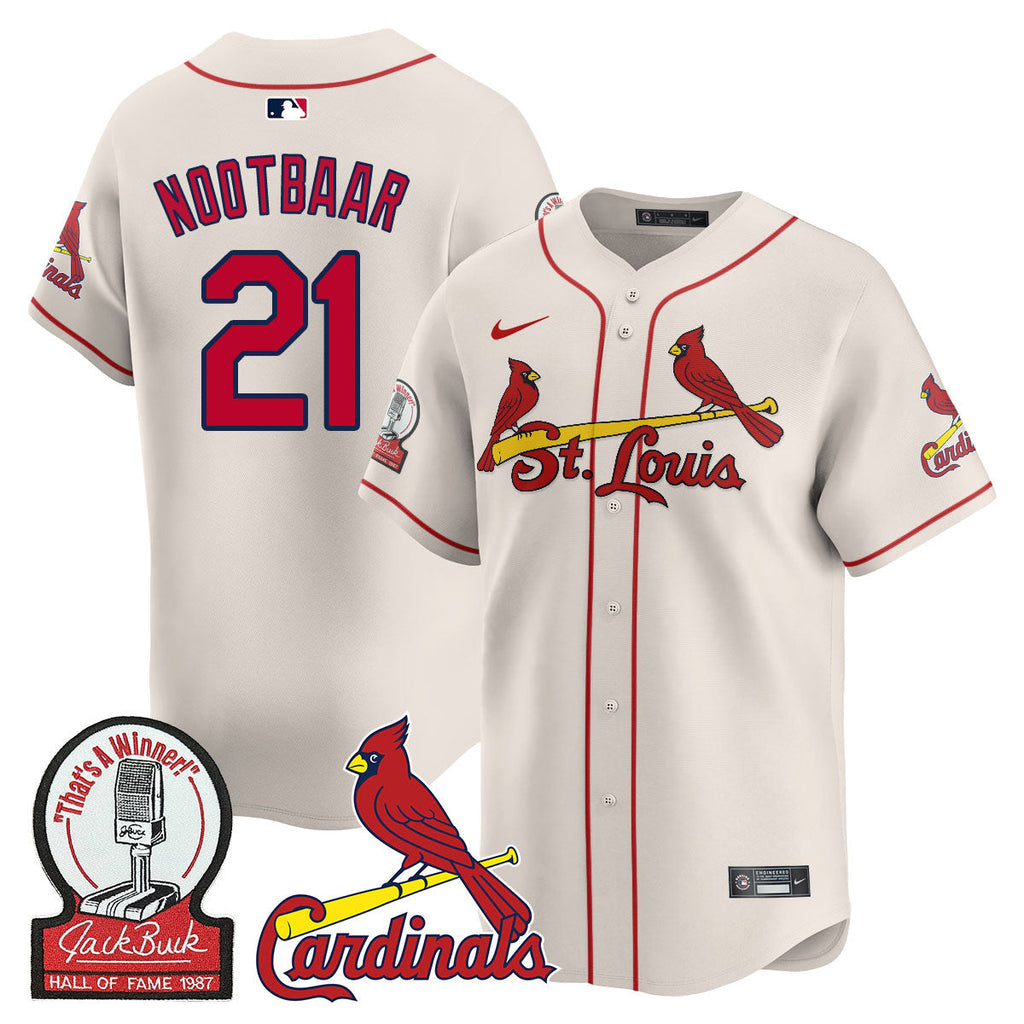 STL Jack Buck Limited Jersey - All Stitched