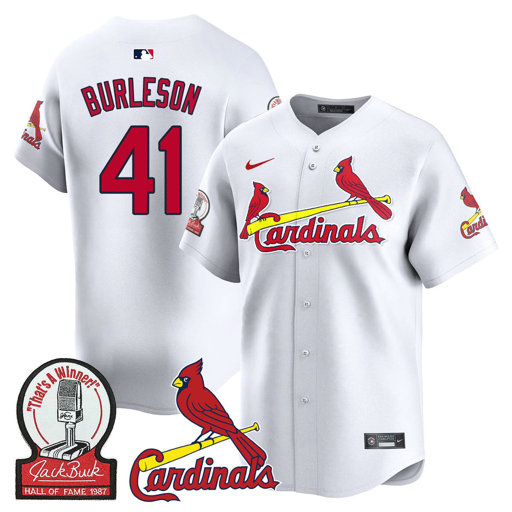 STL Jack Buck Limited Jersey - All Stitched
