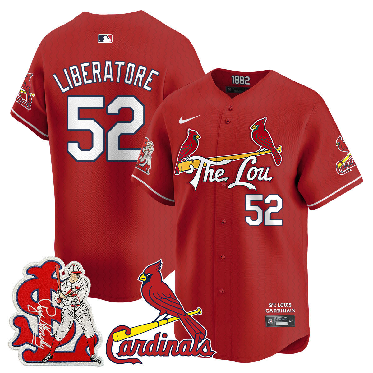 STL Rogers Hornsby Jersey - All Stitched