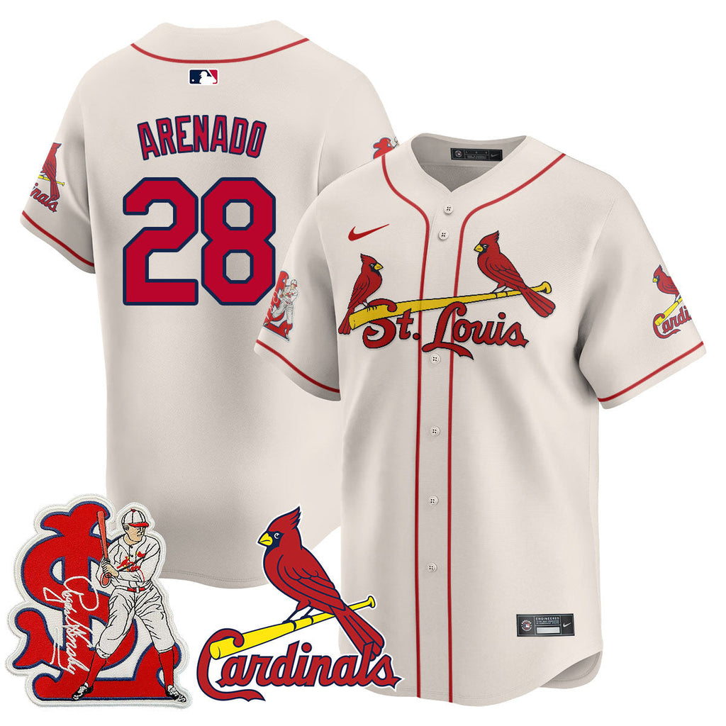 STL Rogers Hornsby Jersey - All Stitched