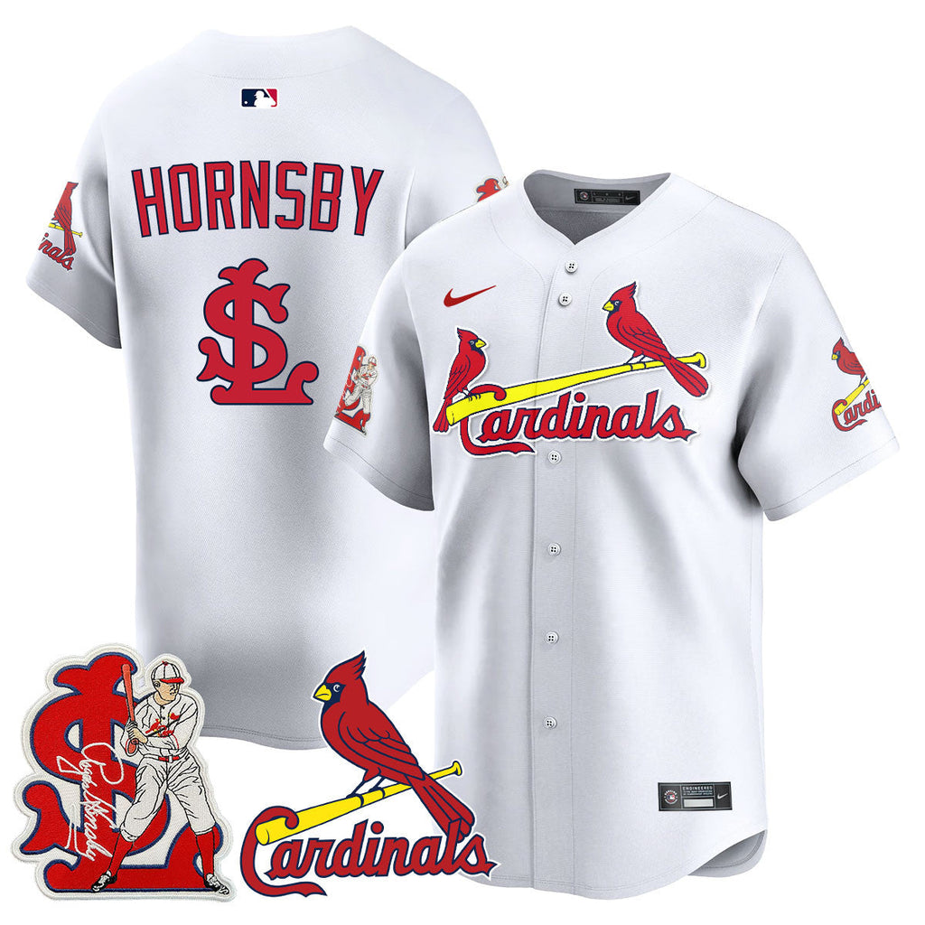STL Rogers Hornsby Jersey - All Stitched