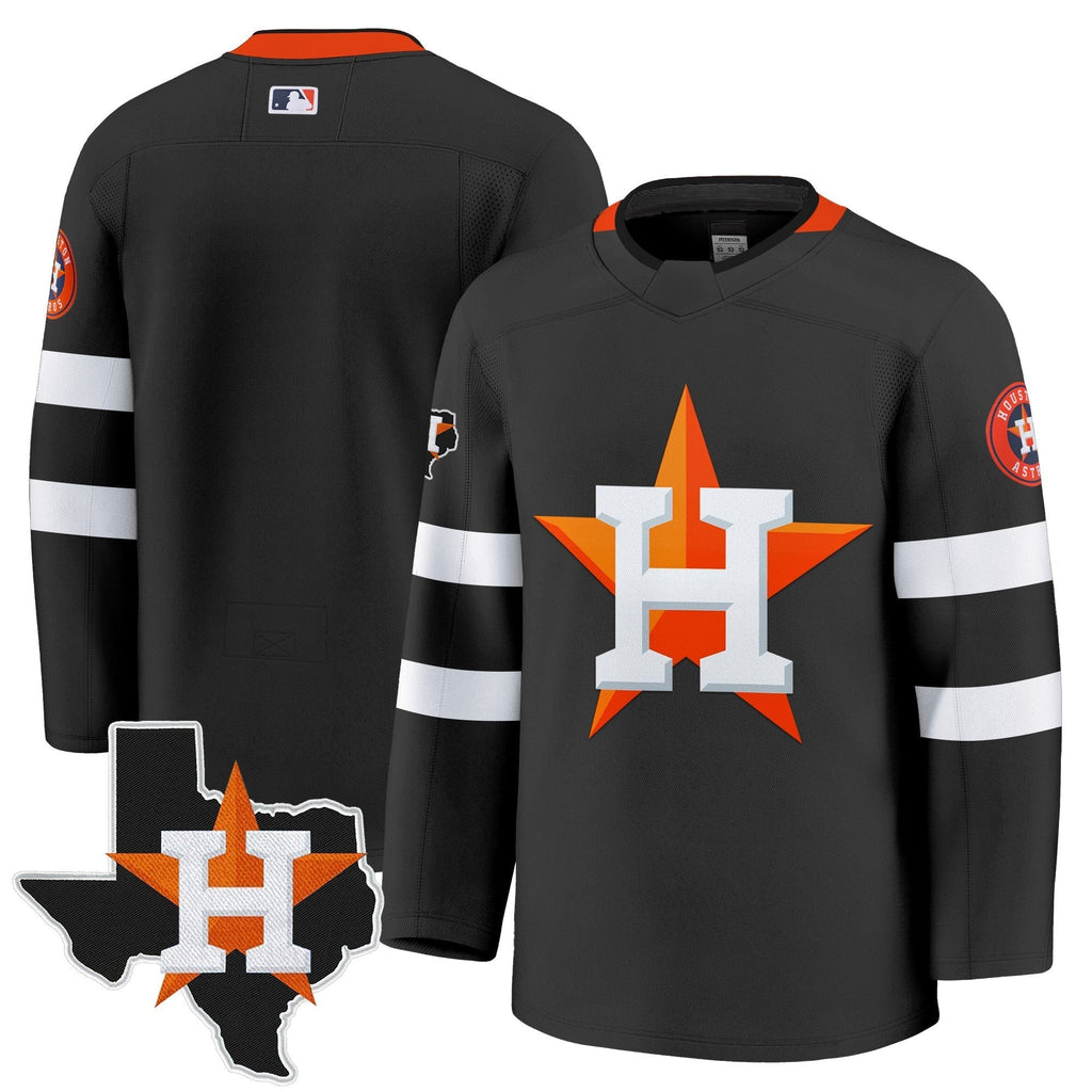 HOU Hockey Premium Jersey - All Stitched