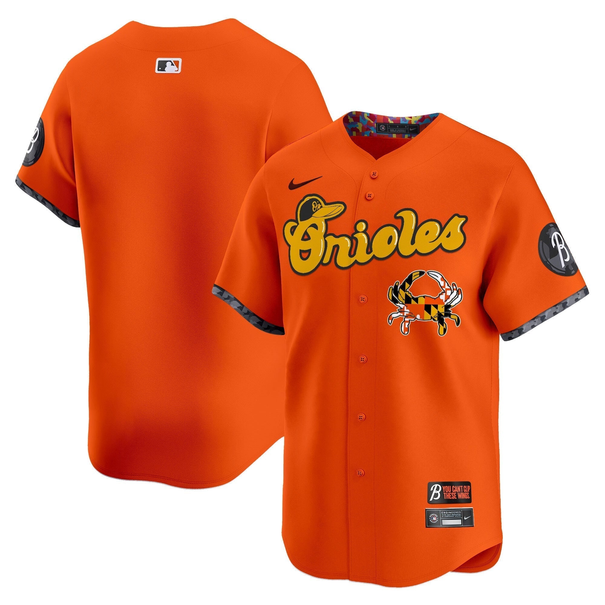 BAL Maryland Blue Crab Vapor Premier Limited Jersey - All Stitched