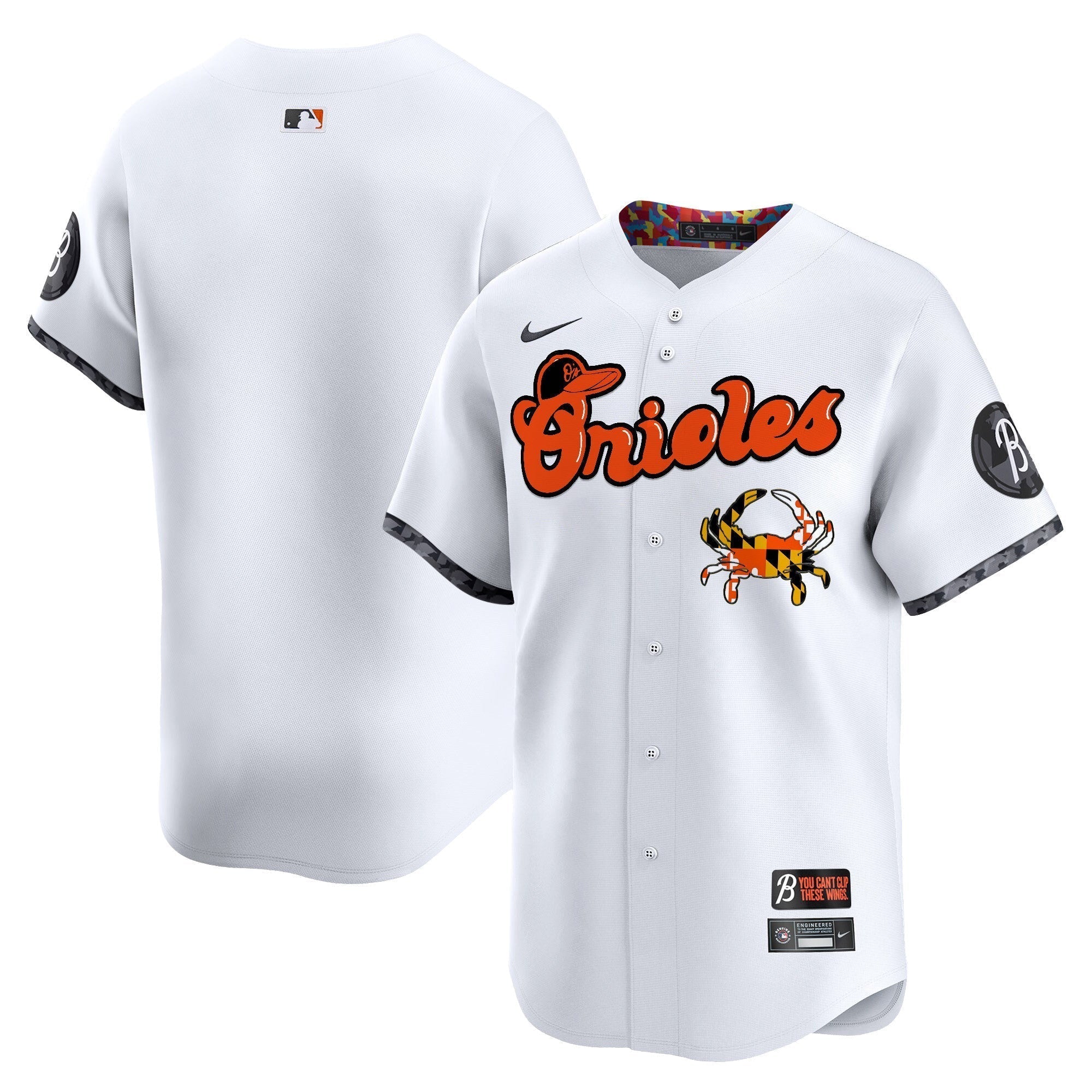 BAL Maryland Blue Crab Vapor Premier Limited Jersey - All Stitched