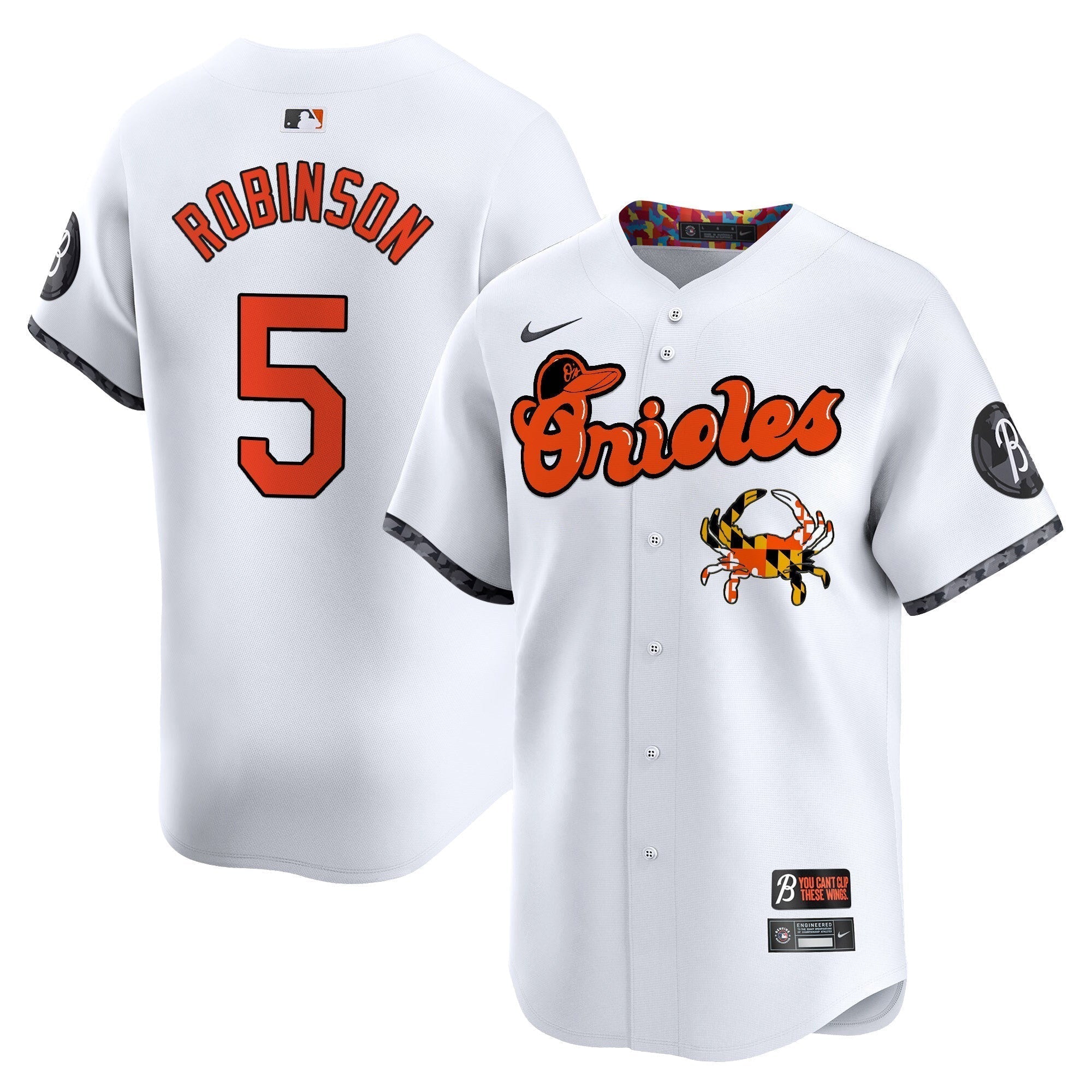 BAL Maryland Blue Crab Vapor Premier Limited Jersey - All Stitched