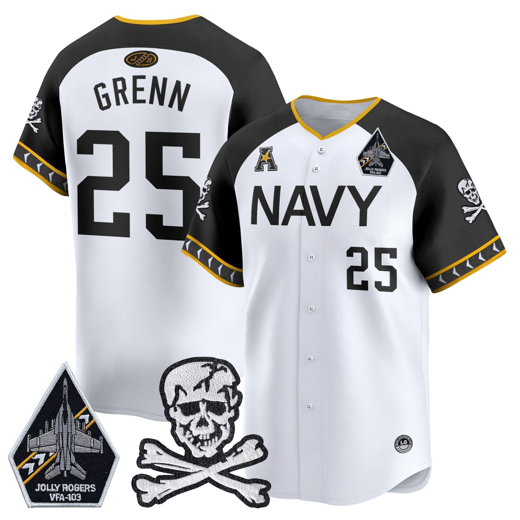 Navy MID 2025 Vapor Premier Limited Jersey - All Stitched