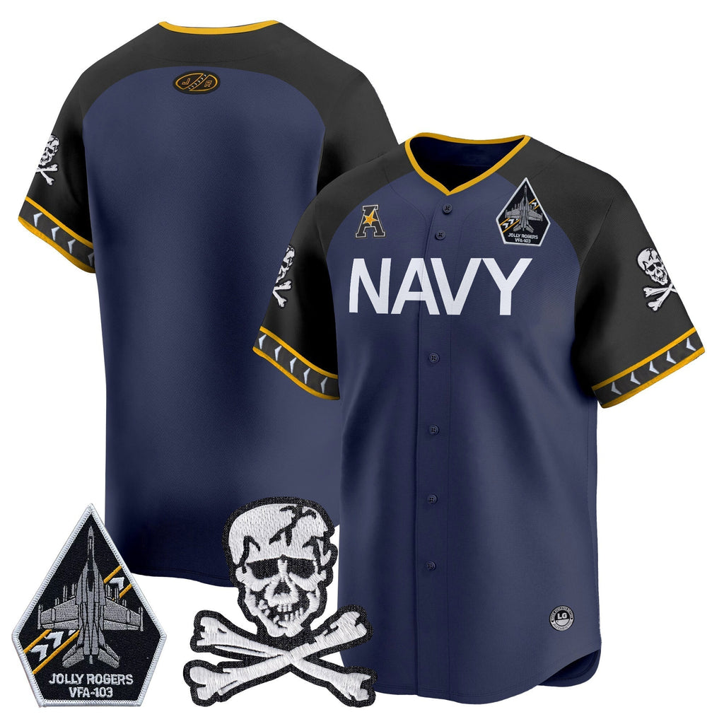 Navy MID 2025 Vapor Premier Limited Jersey - All Stitched
