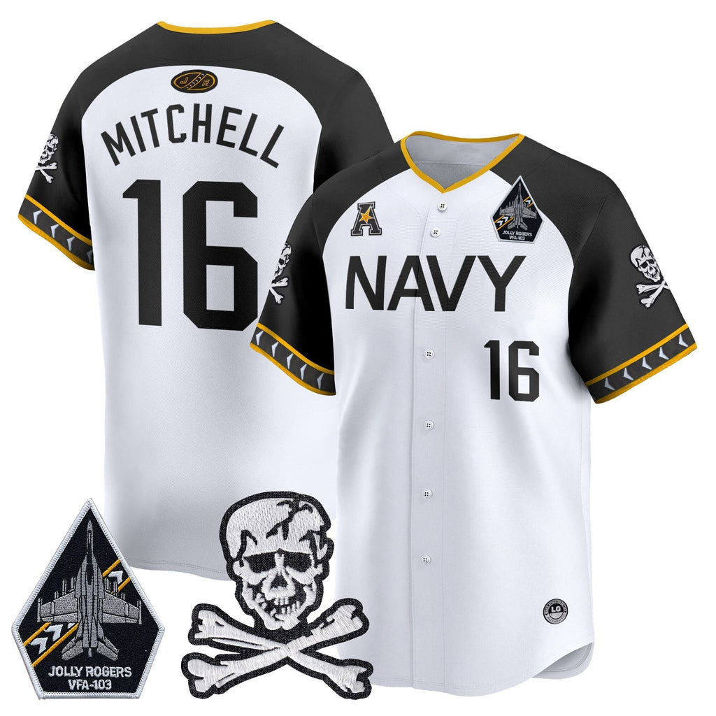 Navy MID 2025 Vapor Premier Limited Jersey - All Stitched