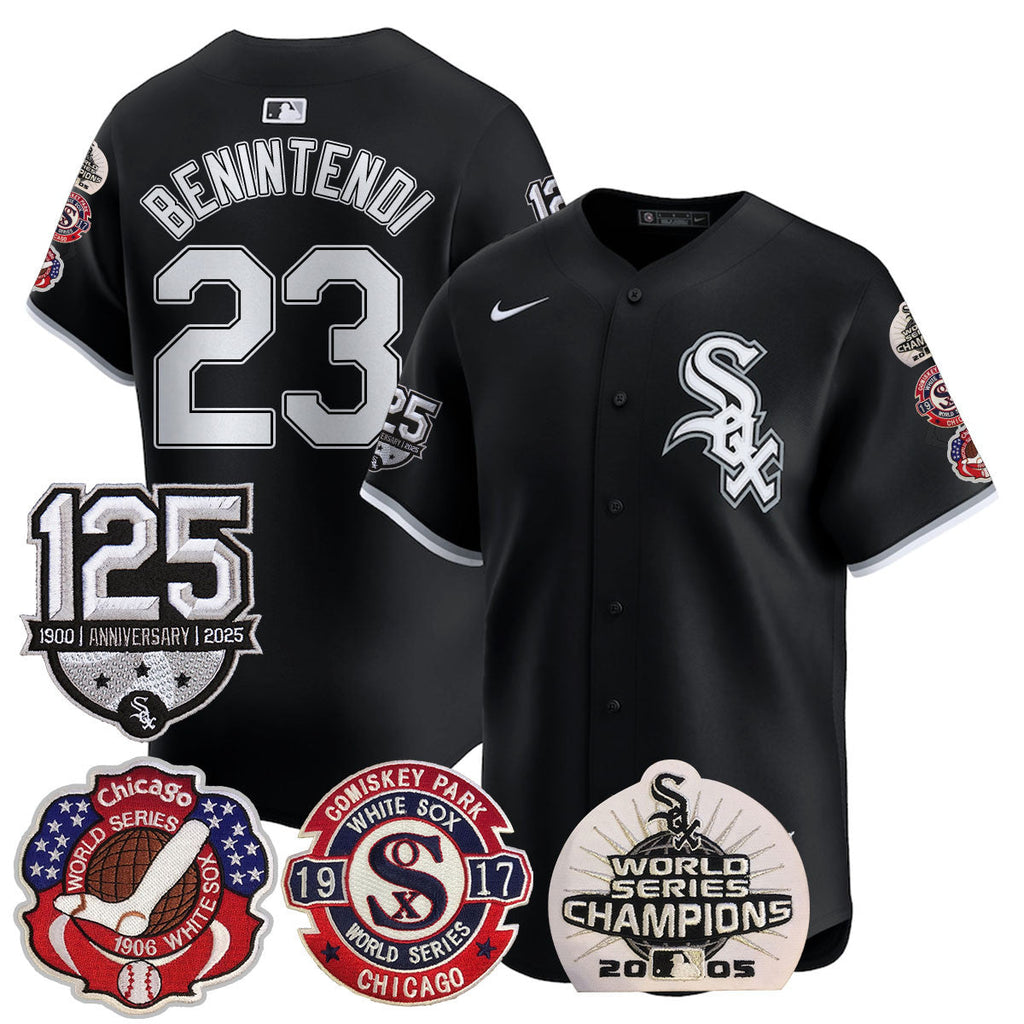 CWS 125th Anniversary - World Series Champions Jersey - All Stitched