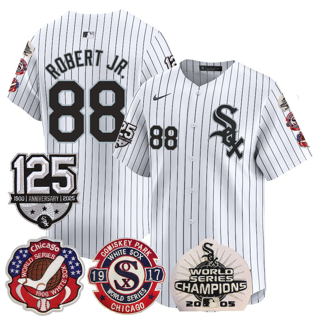 CWS 125th Anniversary - World Series Champions Jersey - All Stitched