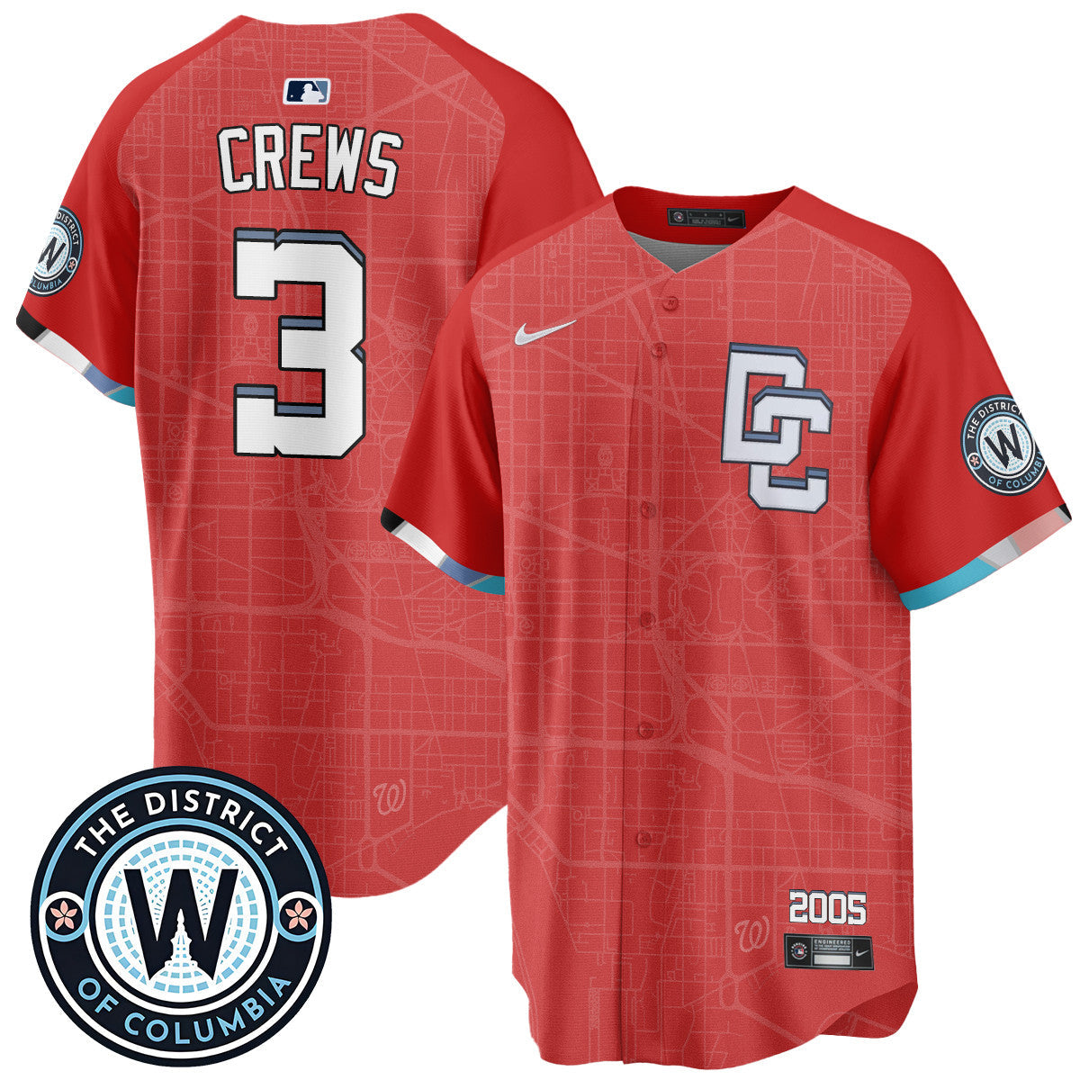 WSH 2025 City Connect Limited Men Jersey - All Stitched
