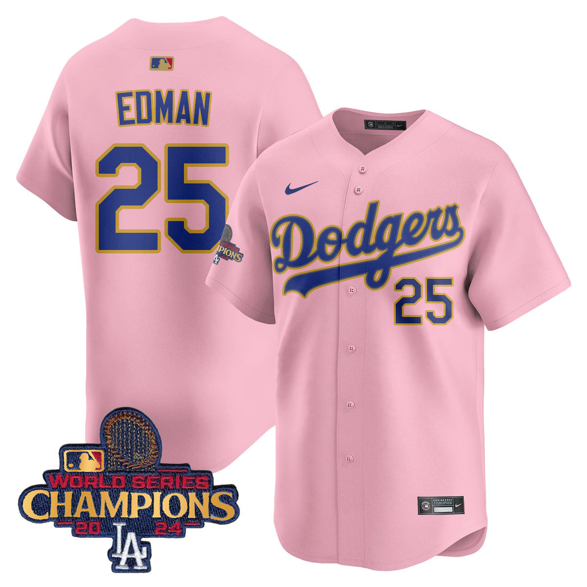 LAD Gold 2025 Jersey - All Stitched
