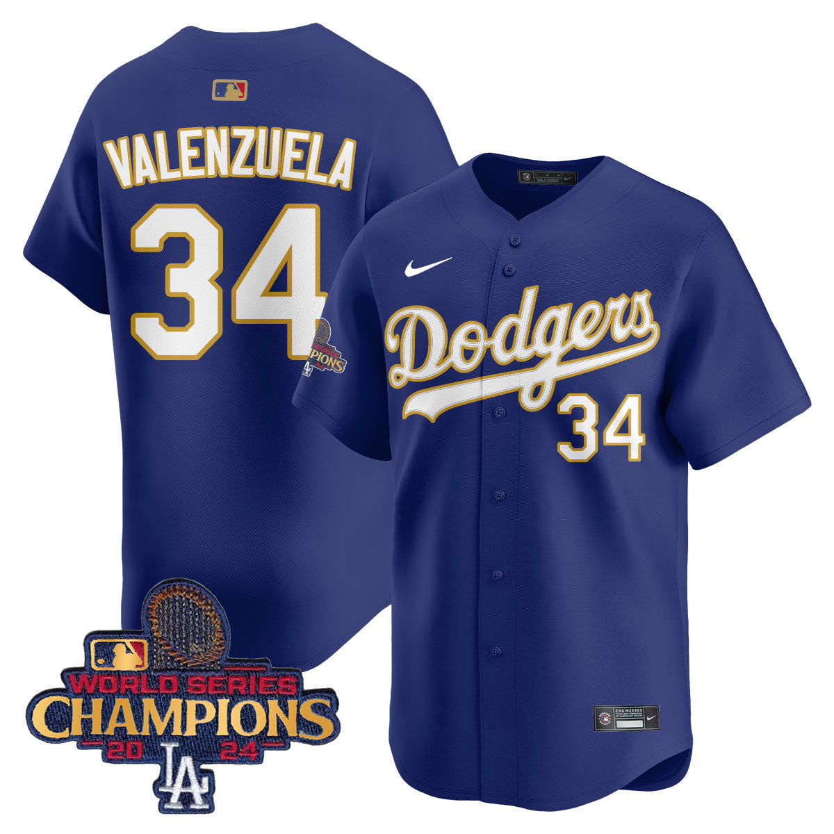 LAD Gold 2025 Jersey - All Stitched