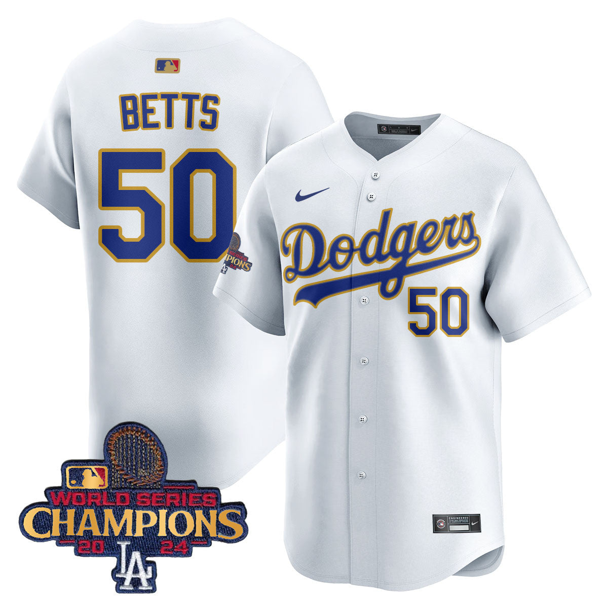 LAD Gold 2025 Jersey - All Stitched