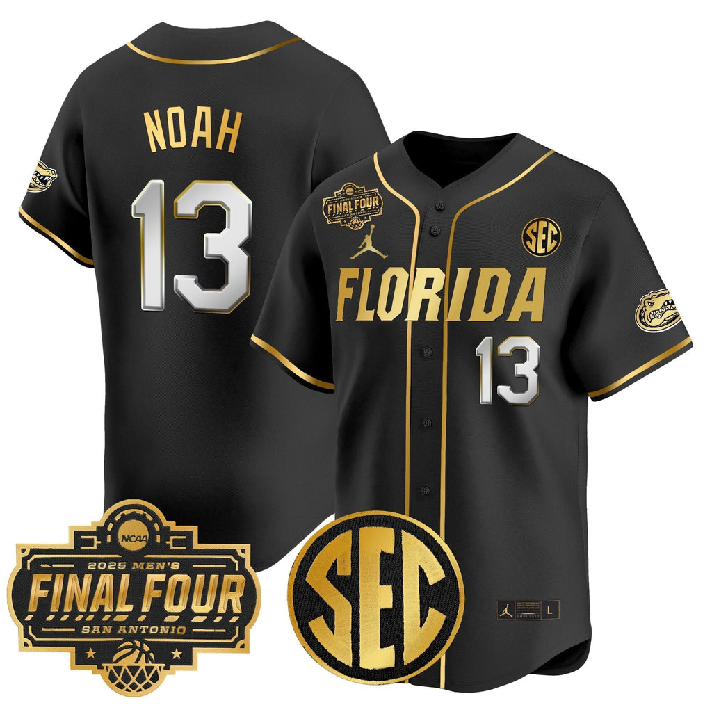 UF 2025 Final Four Patch Vapor Baseball Jersey - All Stitched