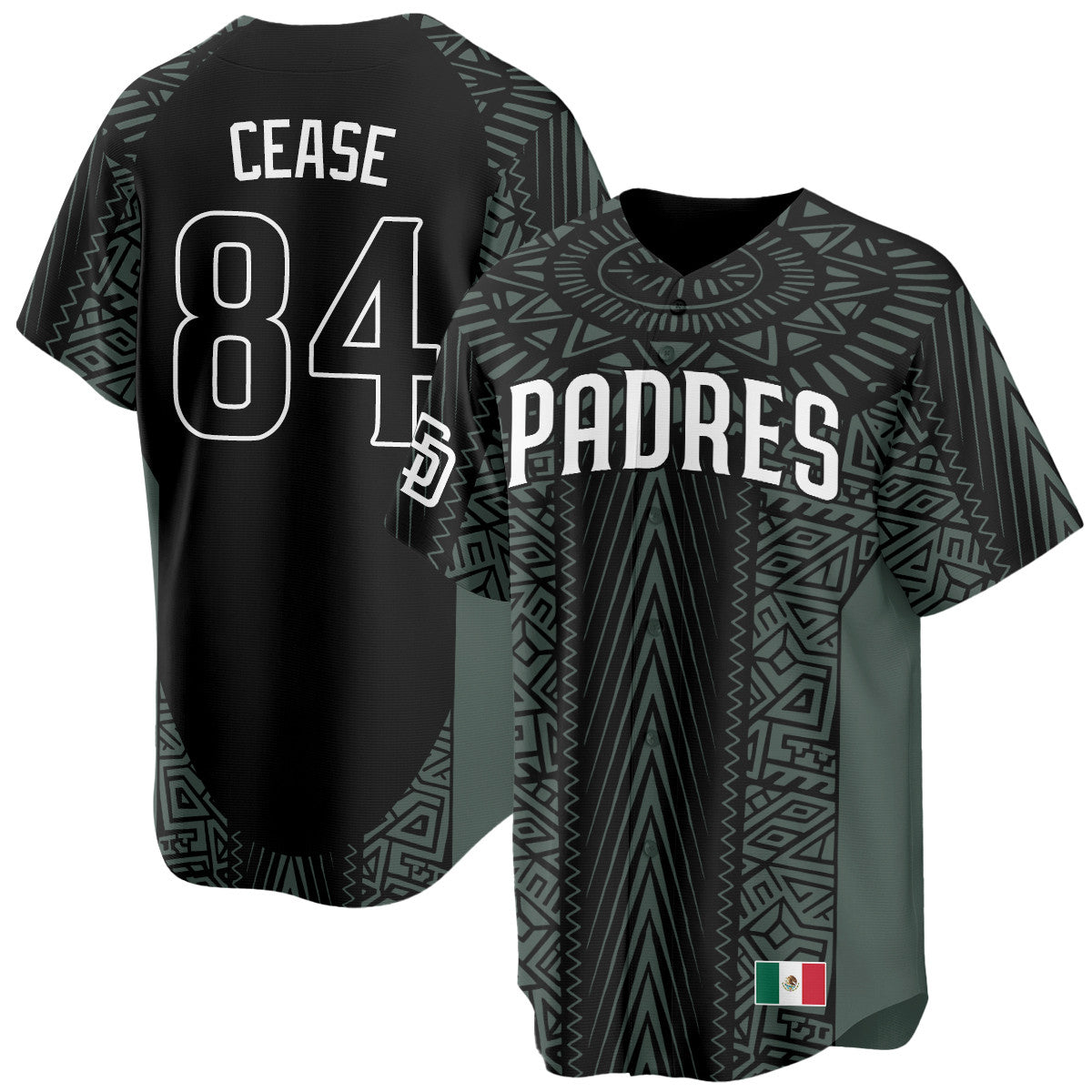 SD Mexican Heritage Jersey - All Stitched
