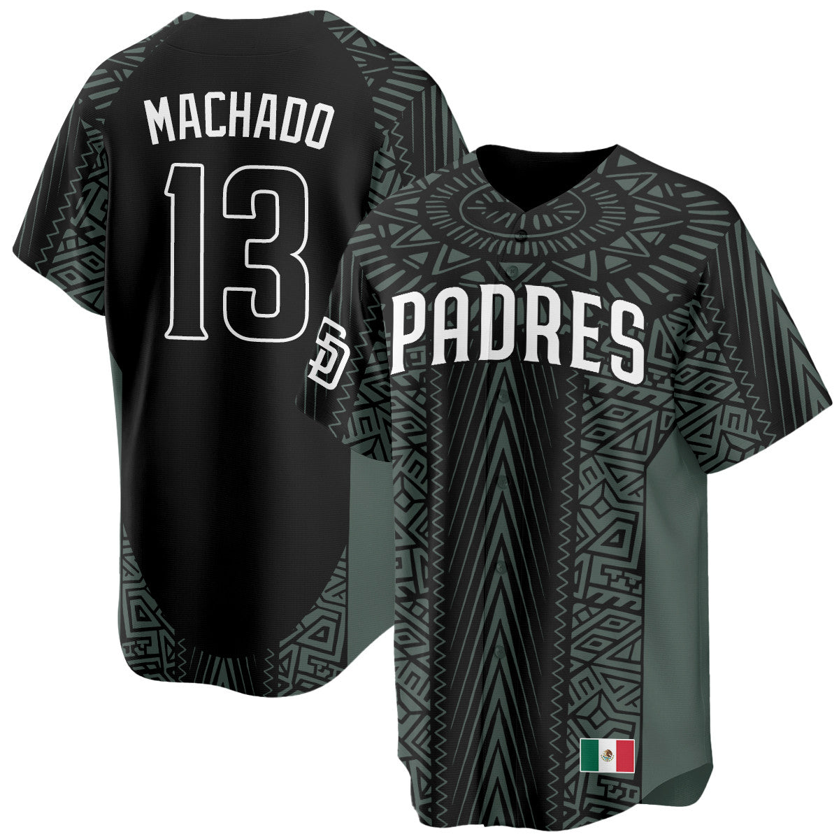 SD Mexican Heritage Jersey - All Stitched