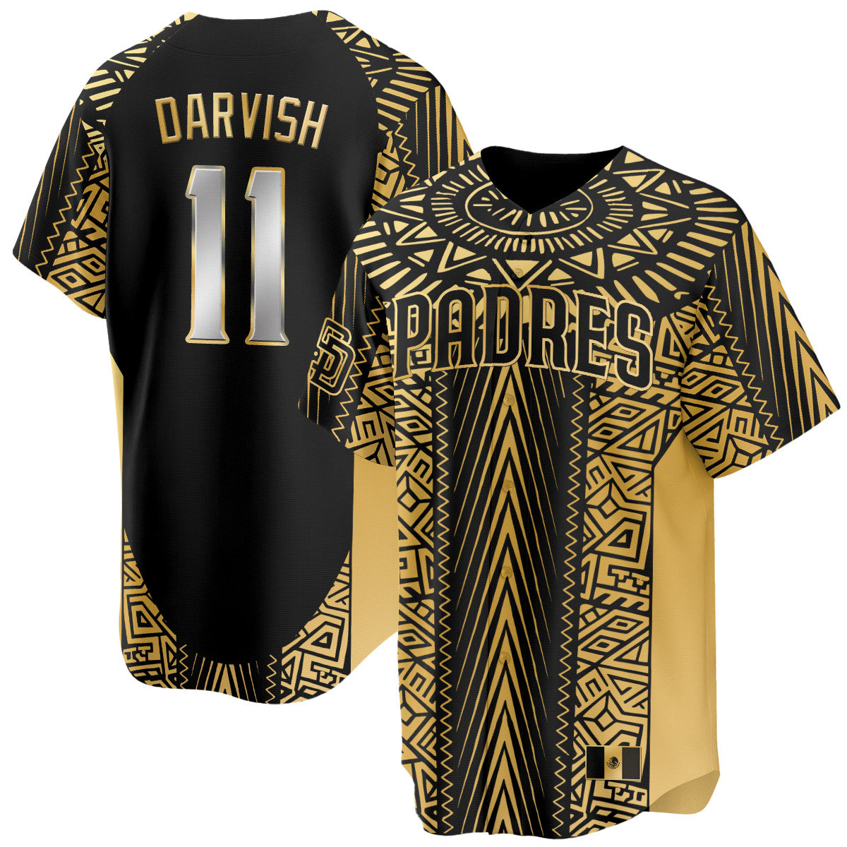 SD Mexican Heritage Jersey - All Stitched