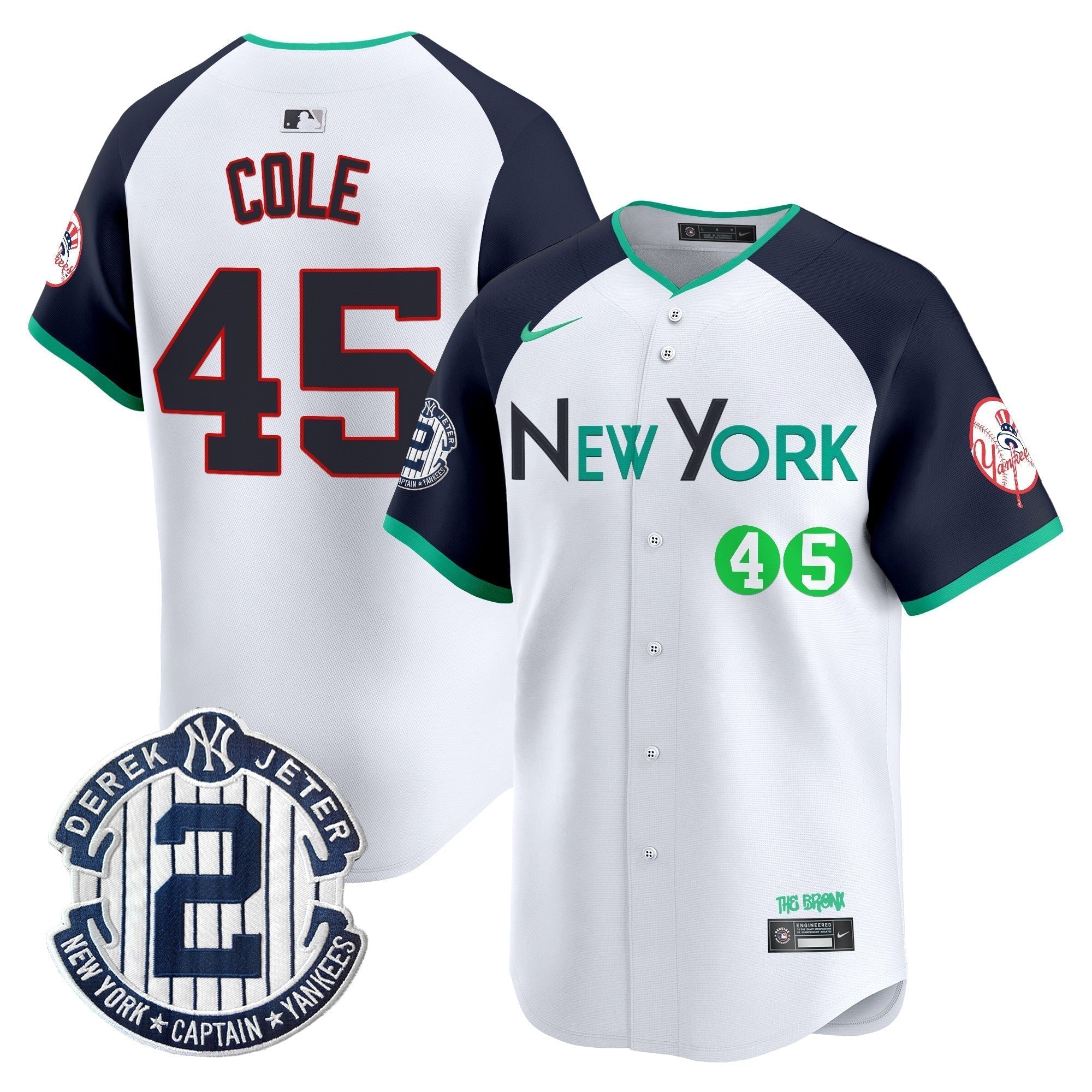 NYY City Connect Vapor Premier Limited Jersey - All Stitched