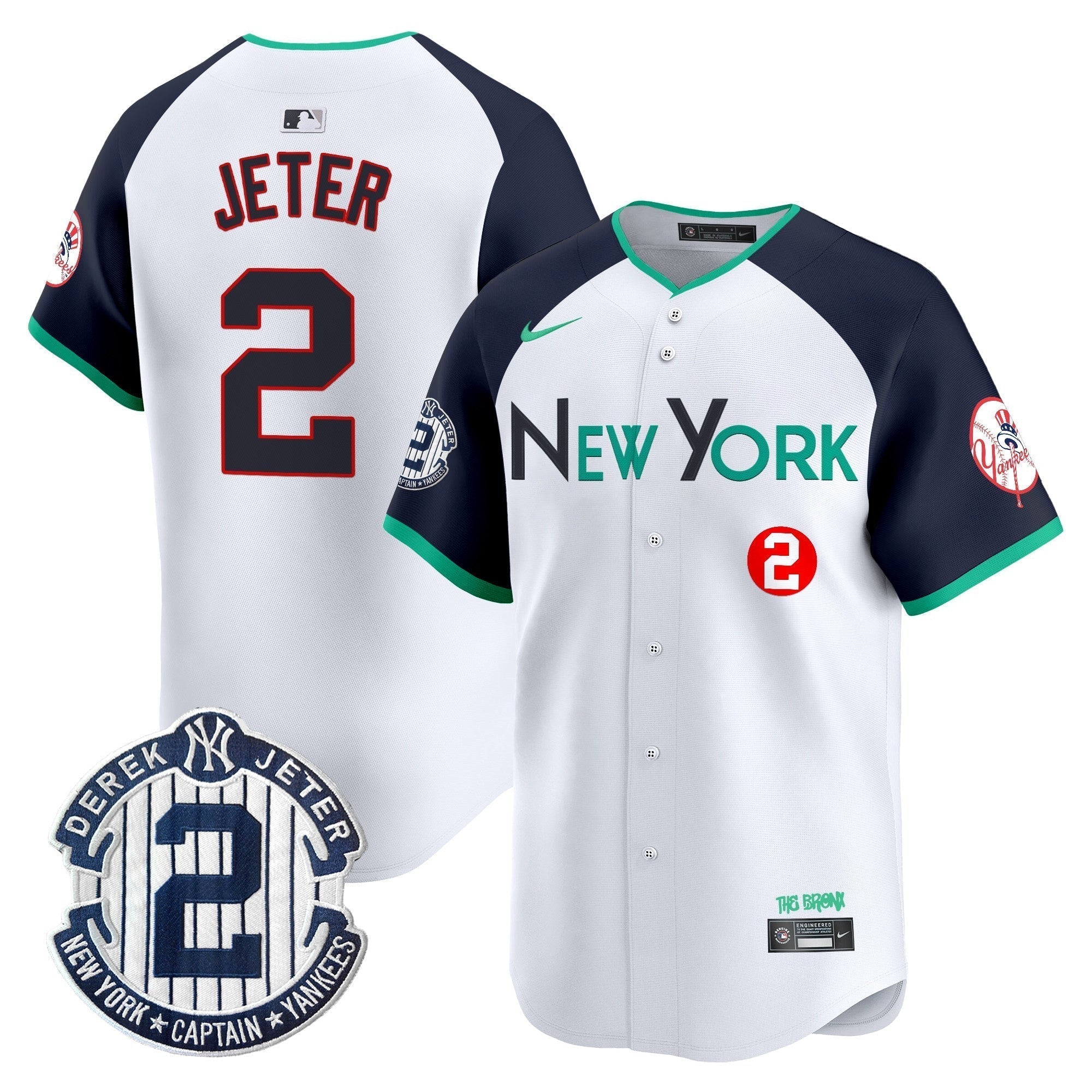 NYY City Connect Vapor Premier Limited Jersey - All Stitched