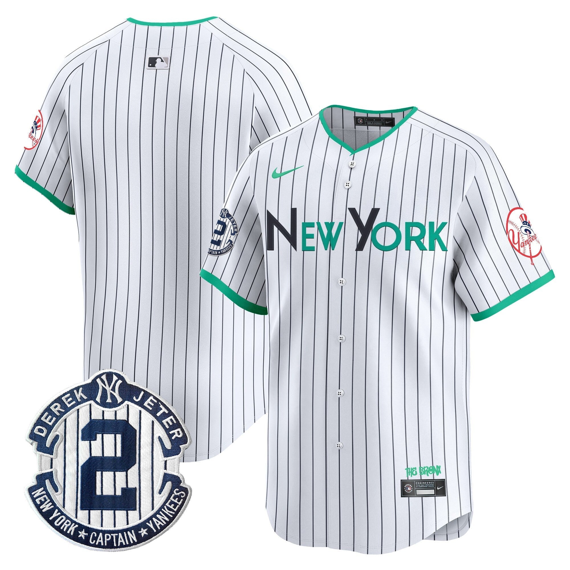 NYY City Connect Vapor Premier Limited Jersey - All Stitched