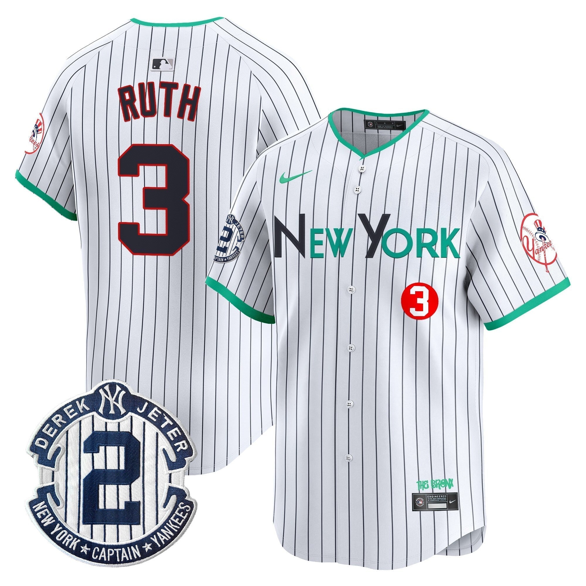 NYY City Connect Vapor Premier Limited Jersey - All Stitched
