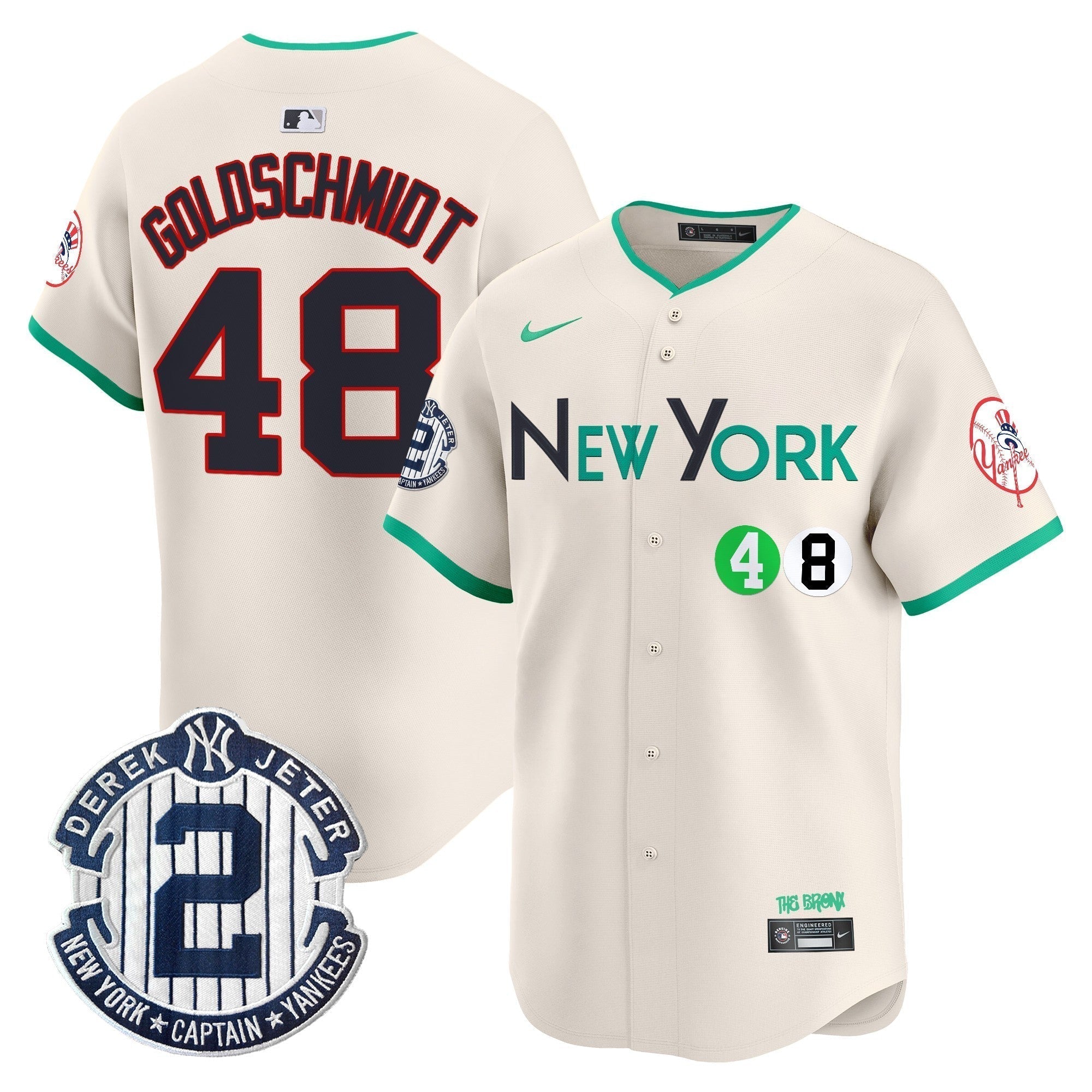 NYY City Connect Vapor Premier Limited Jersey - All Stitched