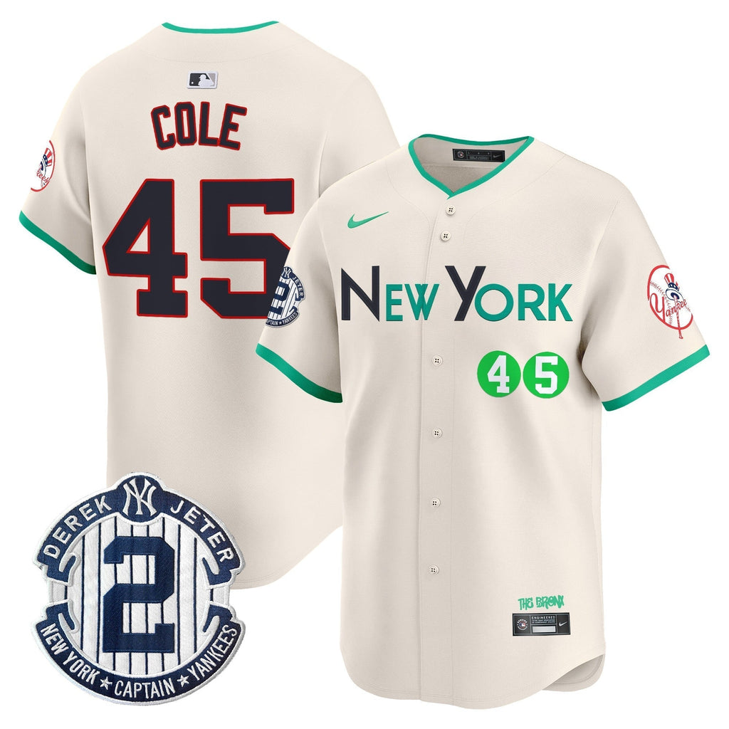 NYY City Connect Vapor Premier Limited Jersey - All Stitched