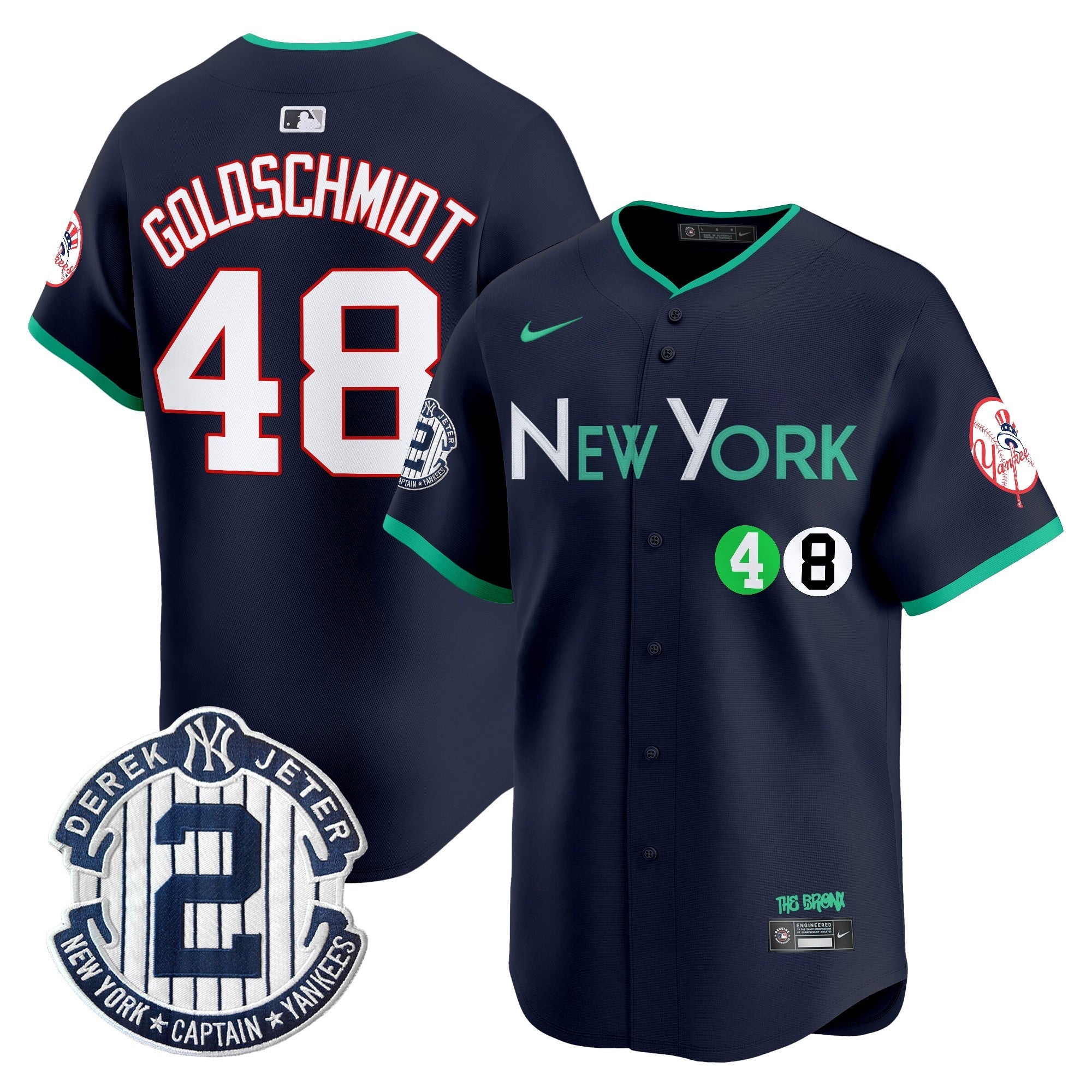 NYY City Connect Vapor Premier Limited Jersey - All Stitched